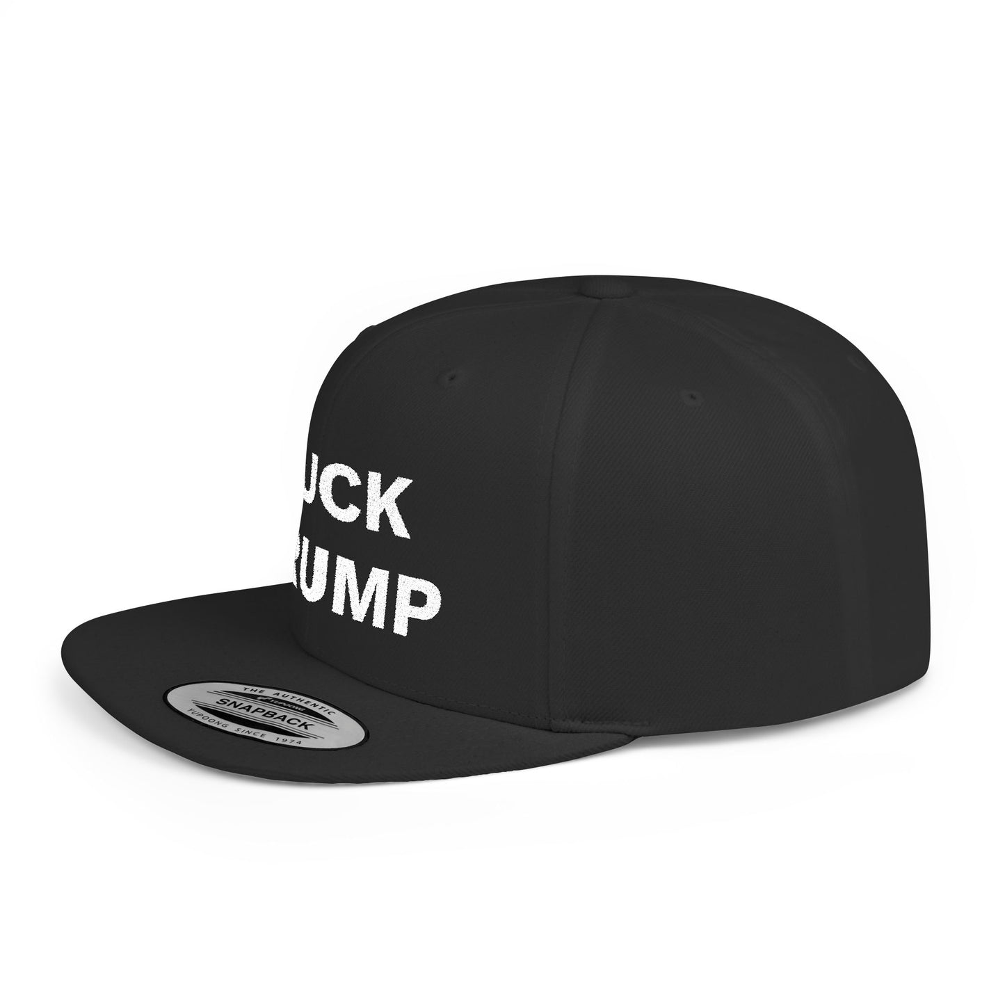 FUCK TRUMP - Flat Bill Snapback Cap