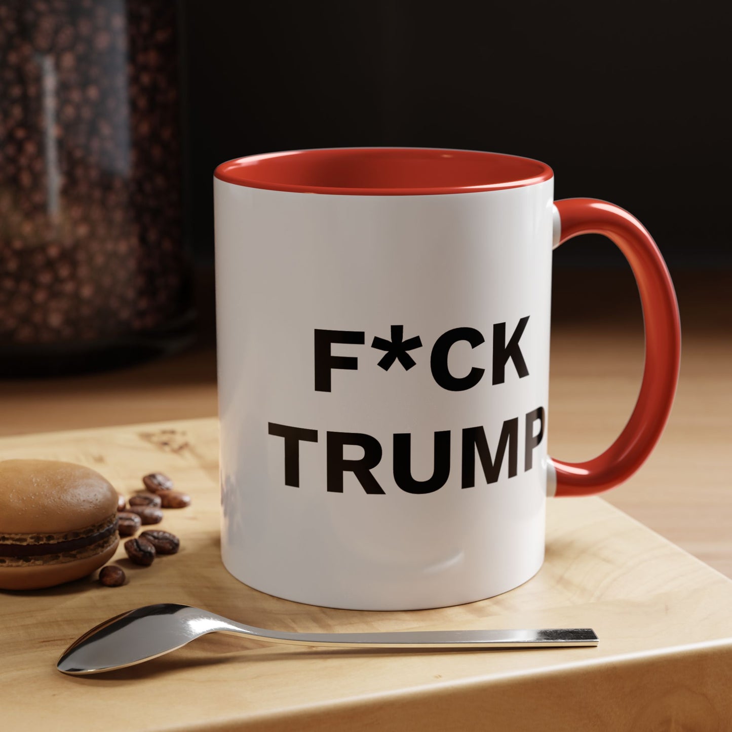 F*CK TRUMP - 2 Sided Design - Accent Coffee Mug (11, 15oz)