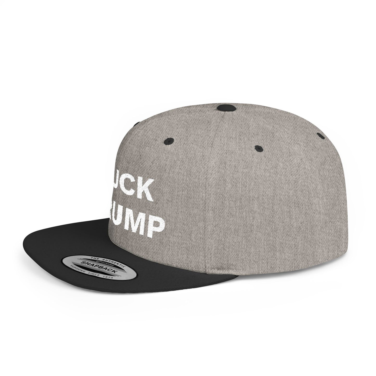 FUCK TRUMP - Flat Bill Snapback Cap