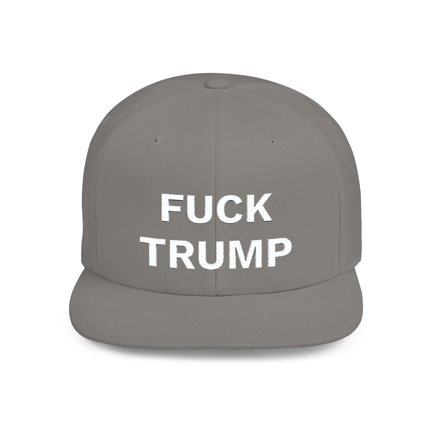 FUCK TRUMP - Flat Bill Snapback Cap