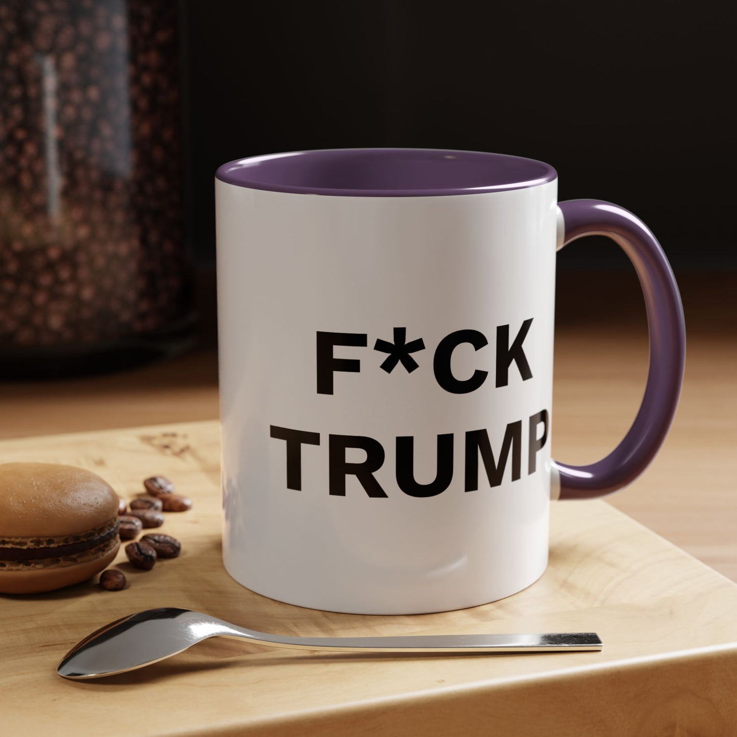 F*CK TRUMP - 2 Sided Design - Accent Coffee Mug (11, 15oz)
