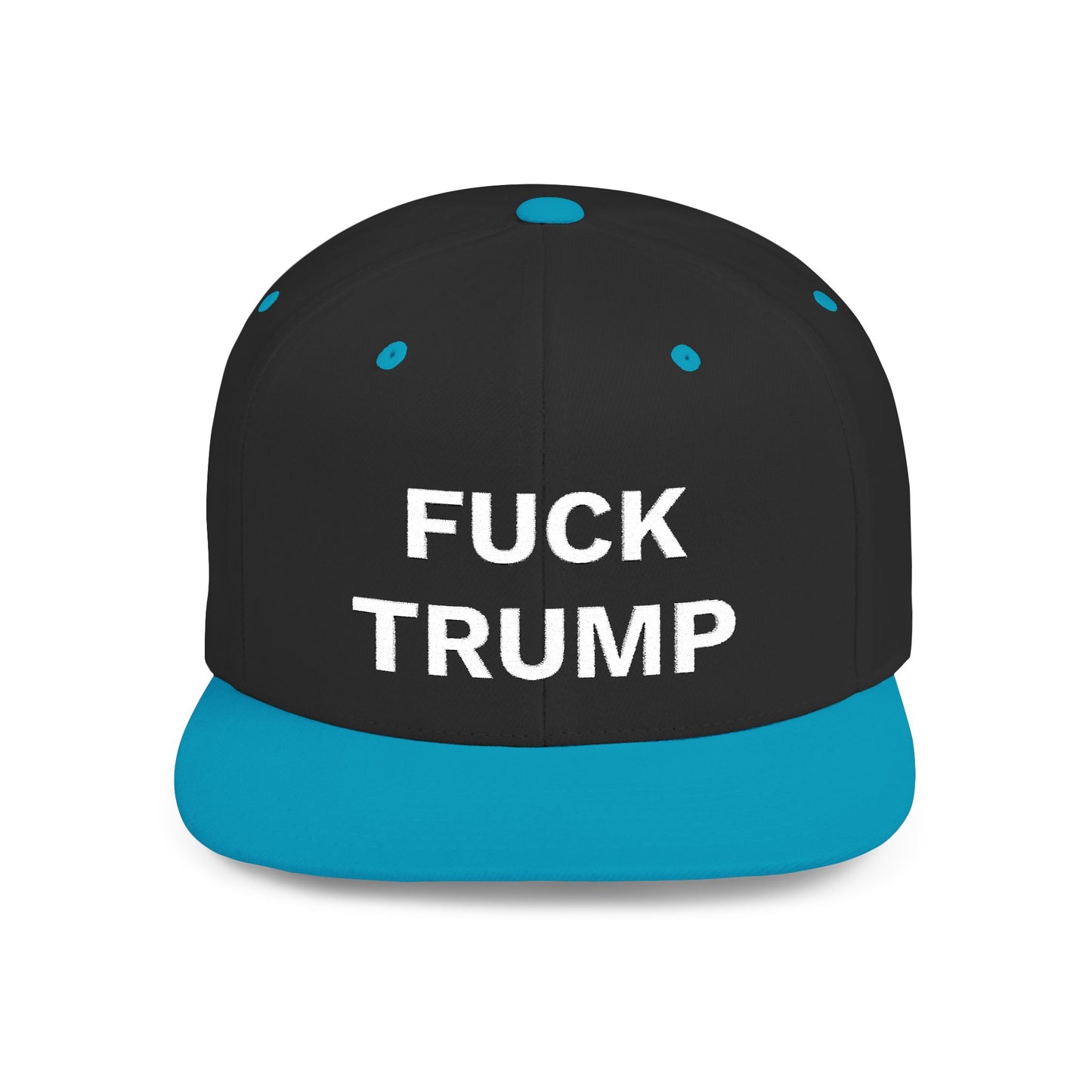 FUCK TRUMP - Flat Bill Snapback Cap