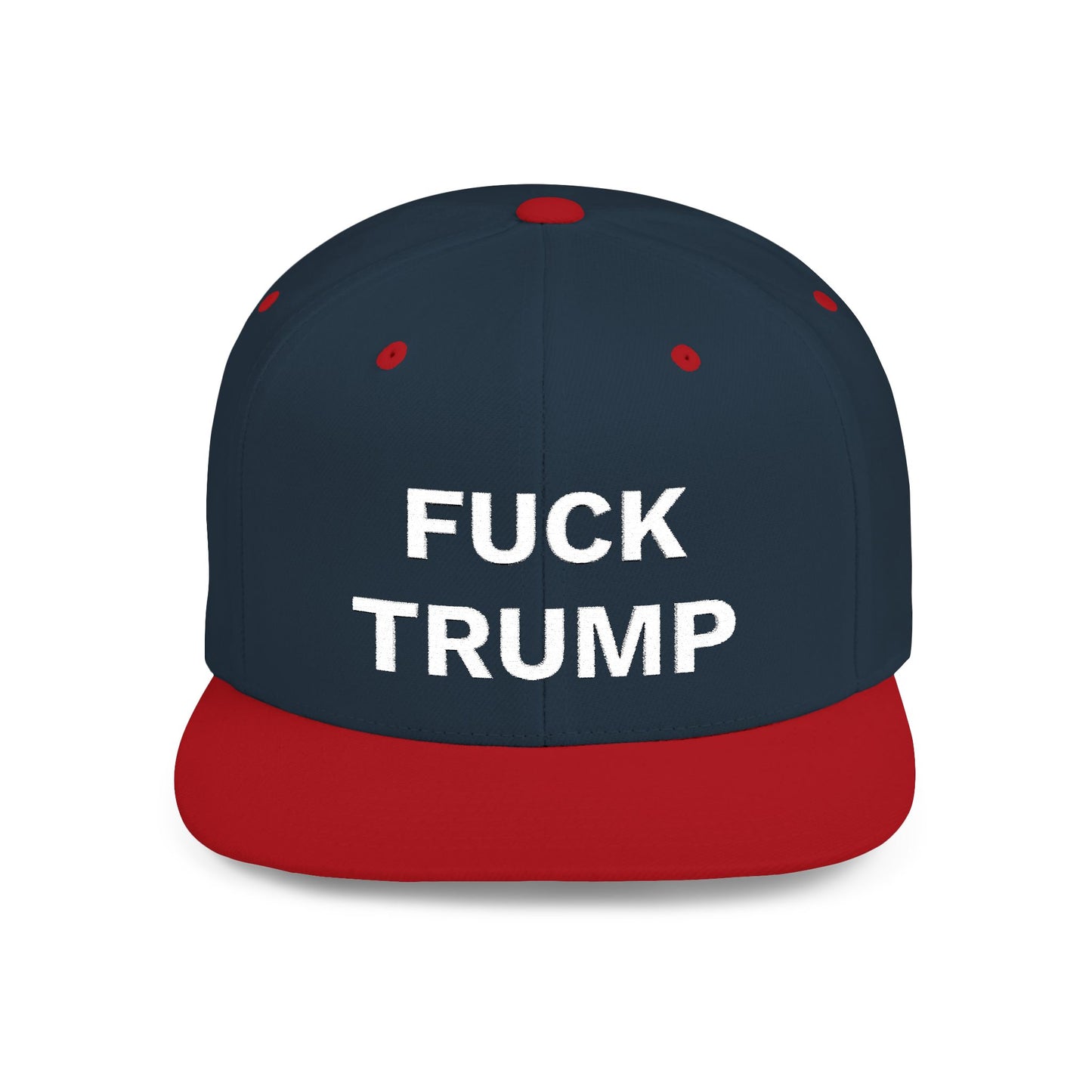 FUCK TRUMP - Flat Bill Snapback Cap