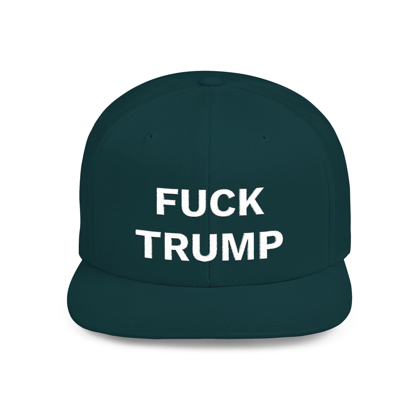 FUCK TRUMP - Flat Bill Snapback Cap