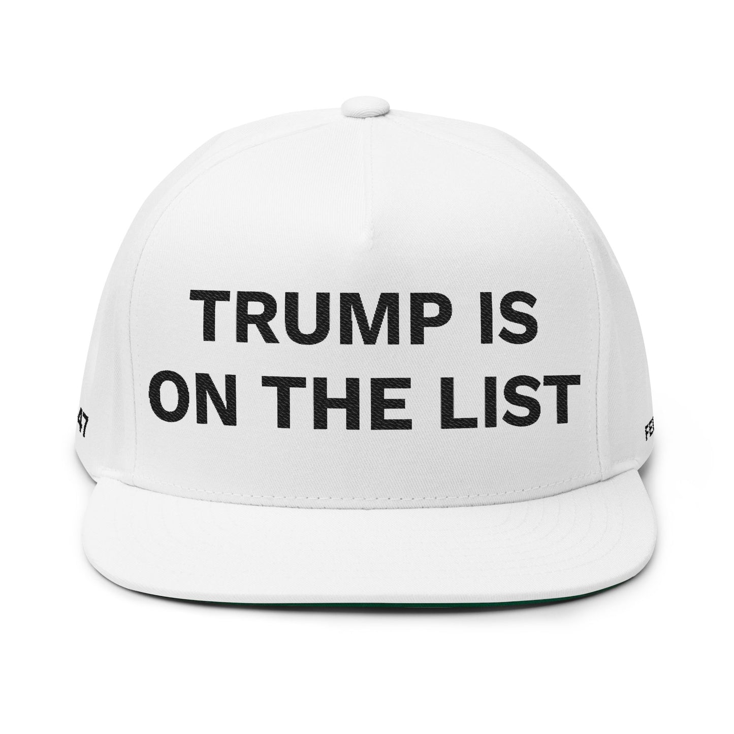 TRUMP IS ON THE LIST | 86-47 | 37 FELONIES - Embroidered