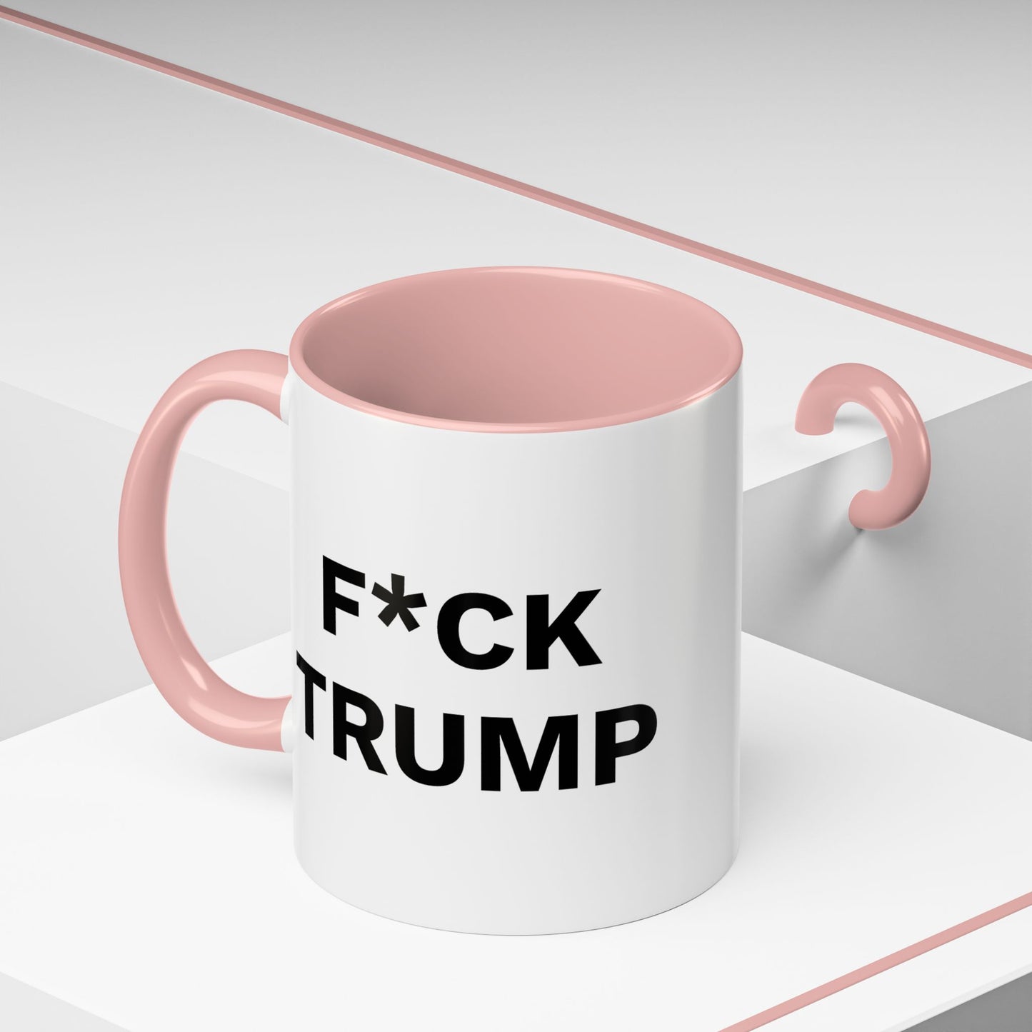F*CK TRUMP - 2 Sided Design - Accent Coffee Mug (11, 15oz)