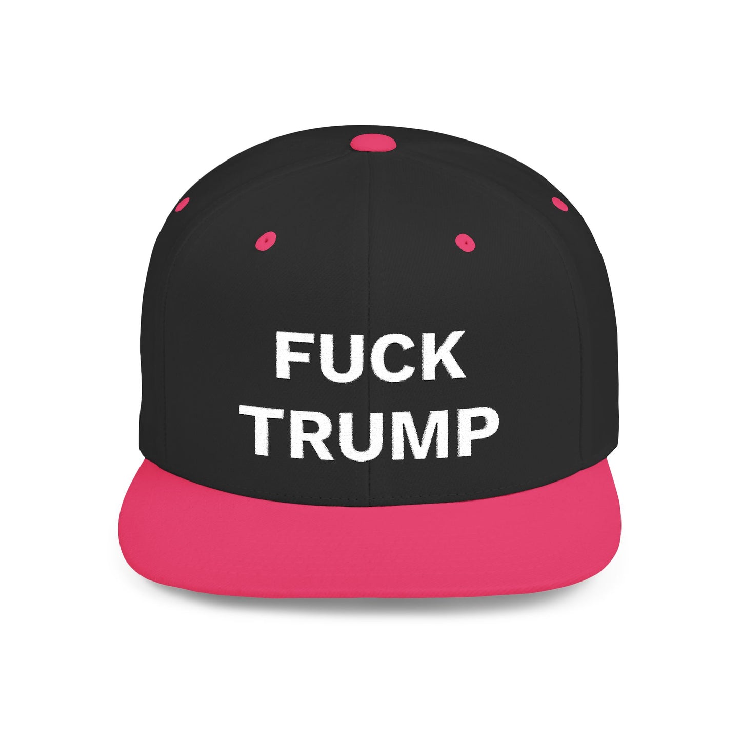 FUCK TRUMP - Flat Bill Snapback Cap