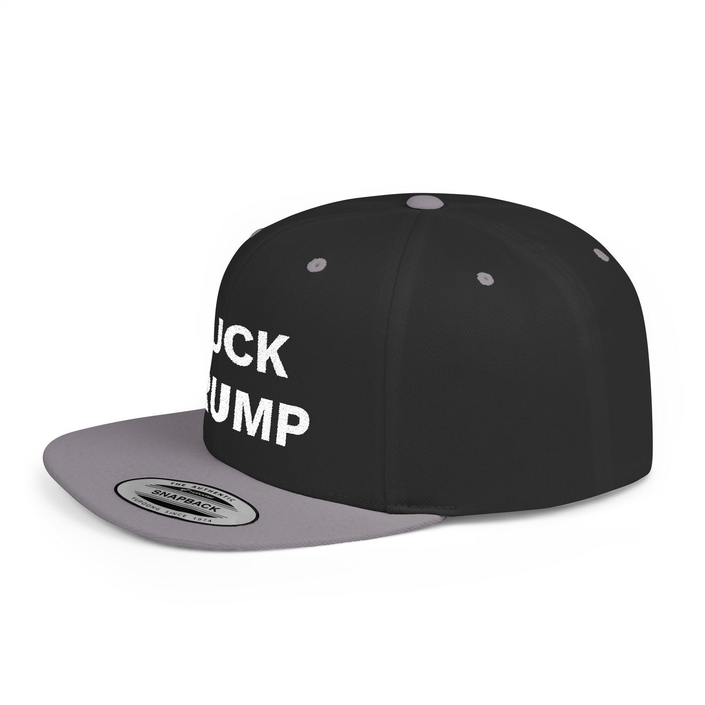 FUCK TRUMP - Flat Bill Snapback Cap