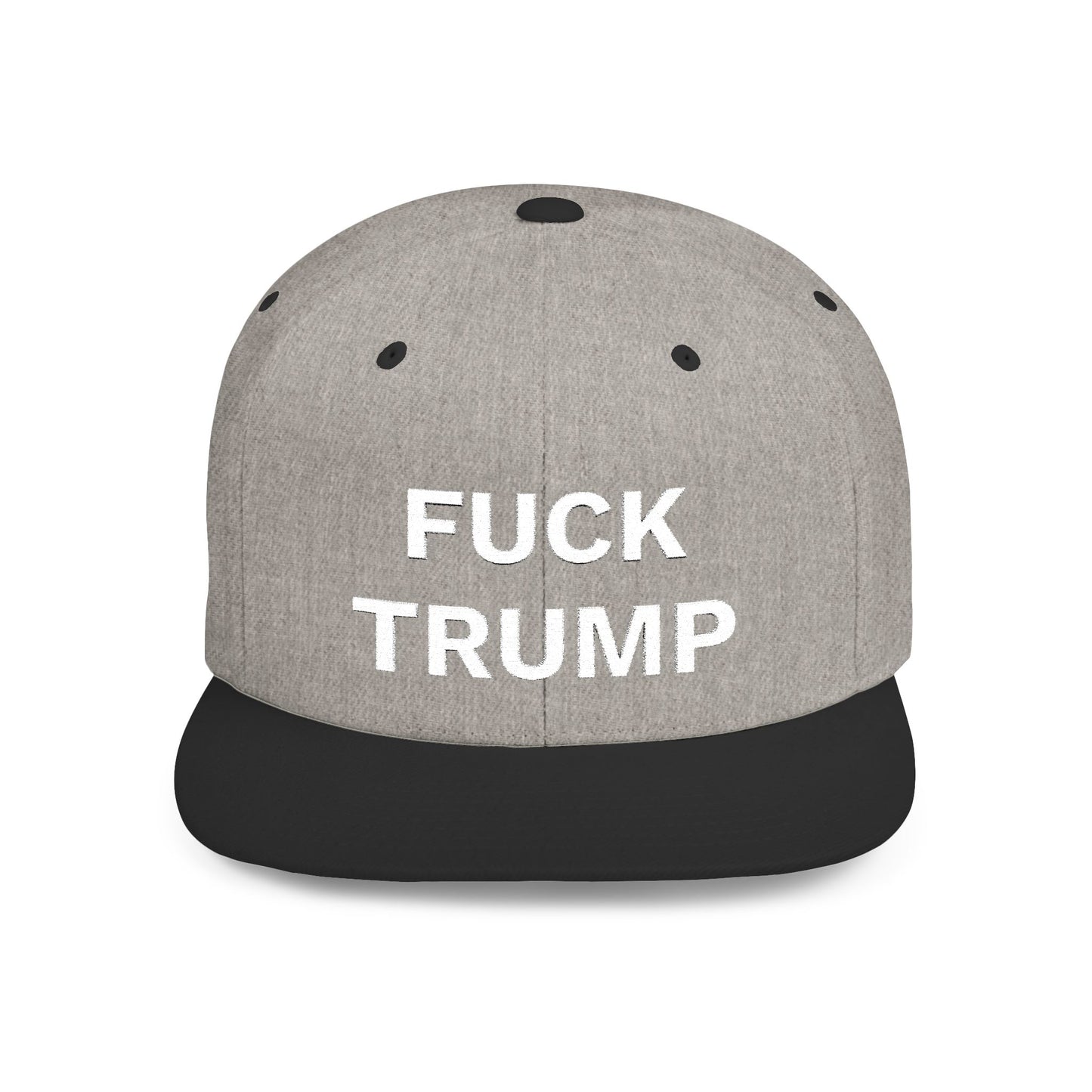FUCK TRUMP - Flat Bill Snapback Cap