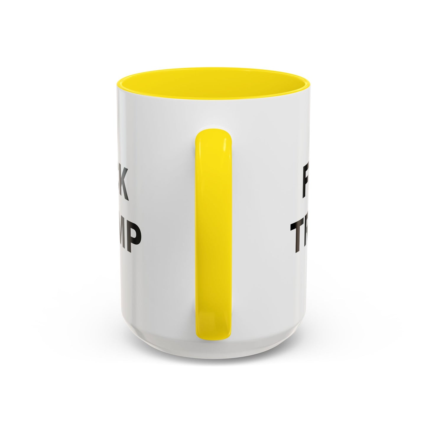 FUCK TRUMP - 2 Sided Design - Accent Coffee Mug (11, 15oz)