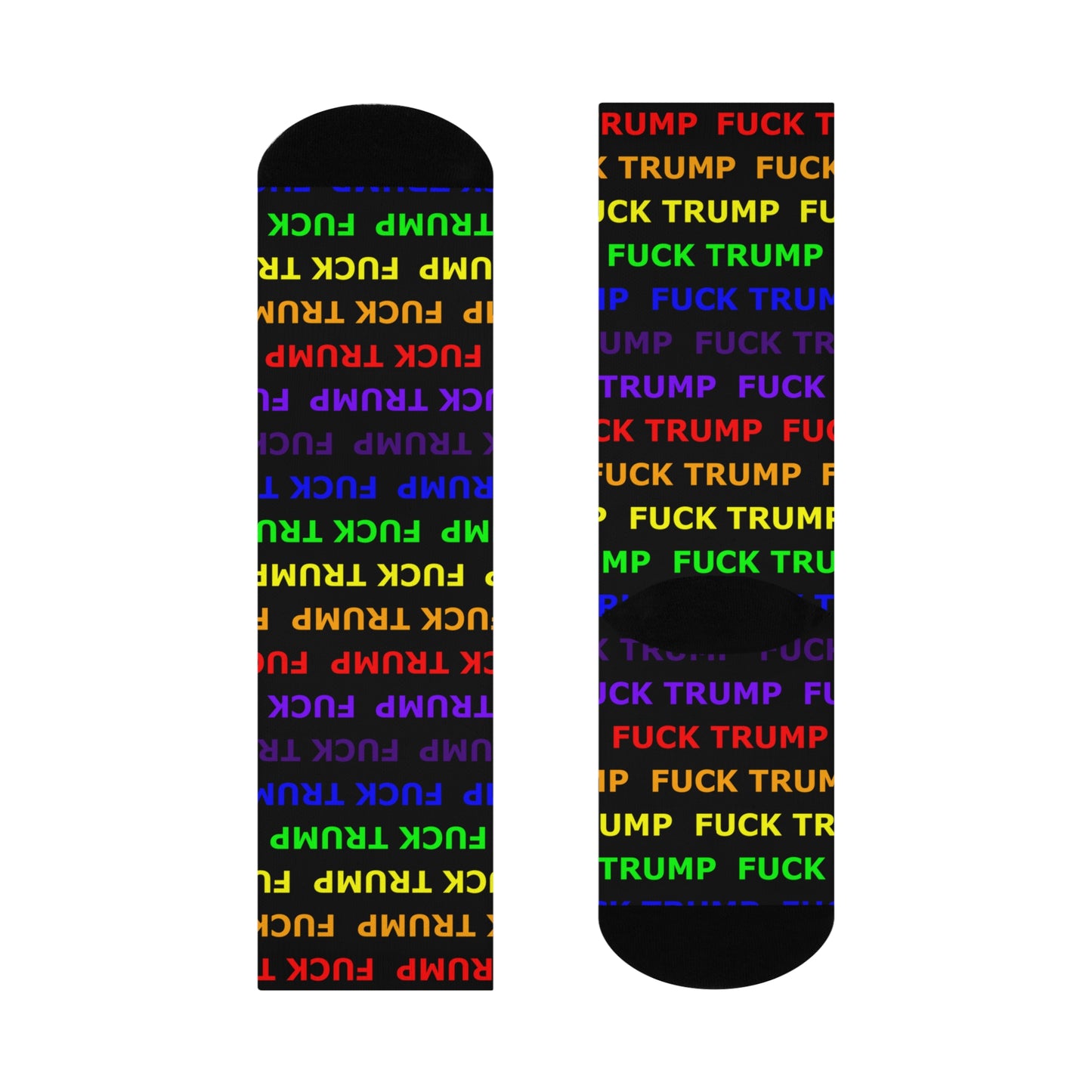 FUCK TRUMP - Black Socks