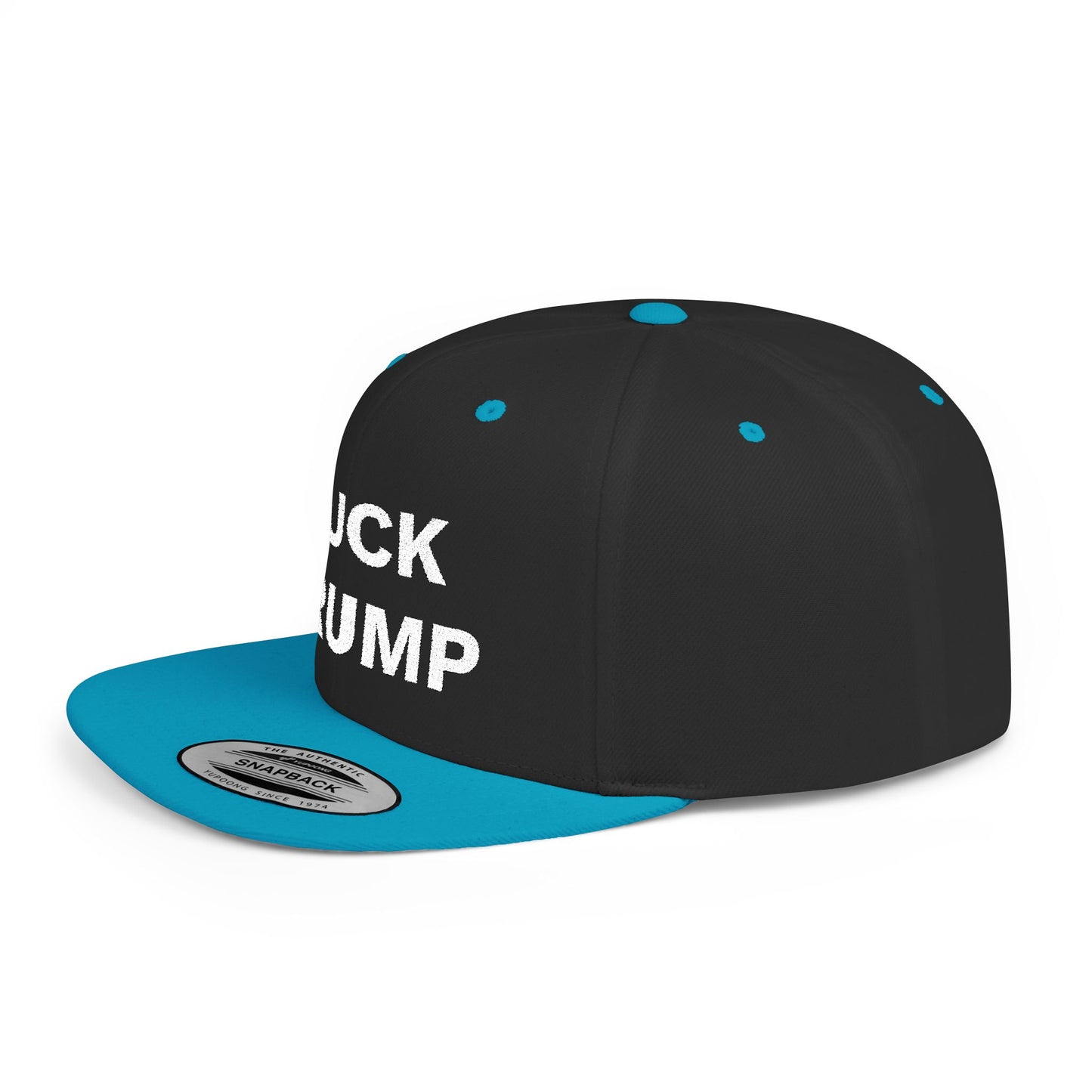 FUCK TRUMP - Flat Bill Snapback Cap