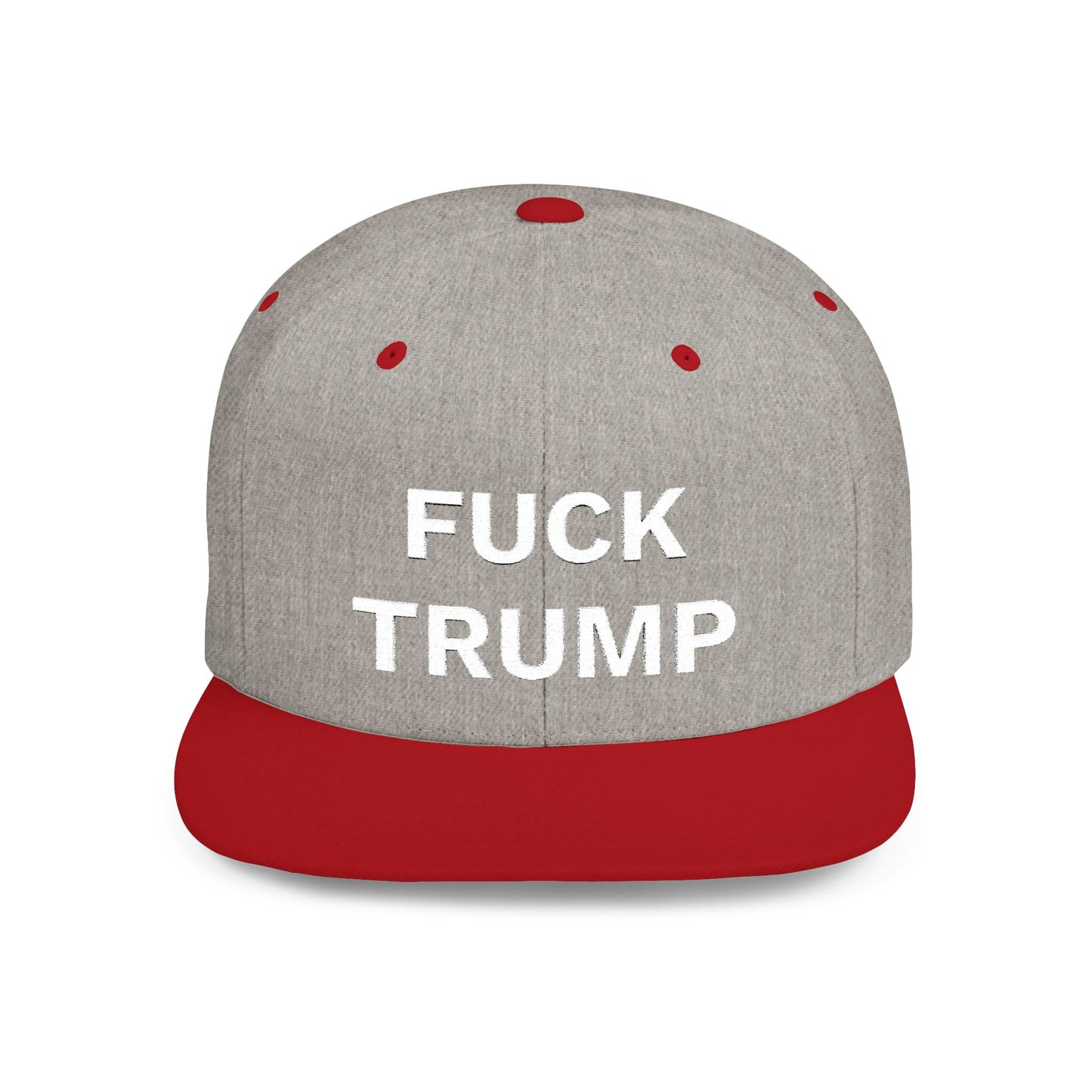 FUCK TRUMP - Flat Bill Snapback Cap