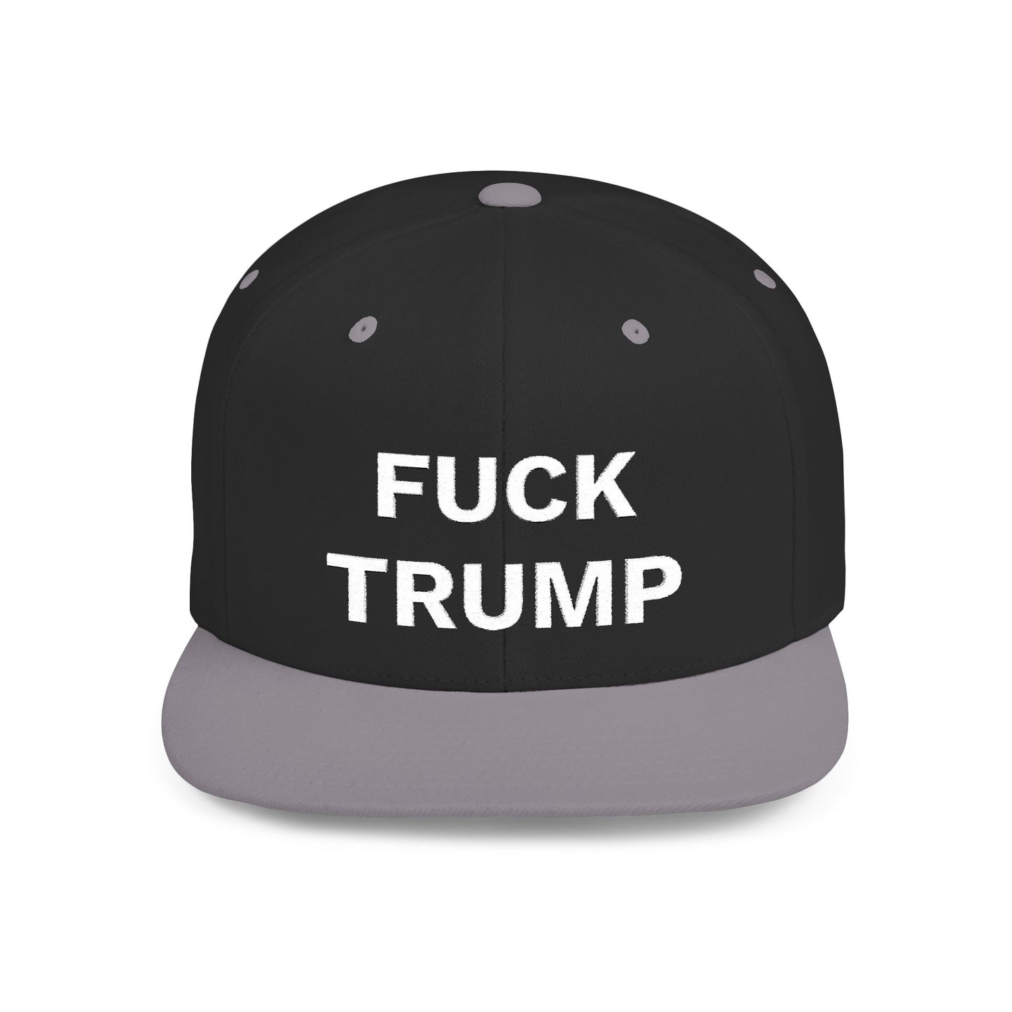 FUCK TRUMP - Flat Bill Snapback Cap