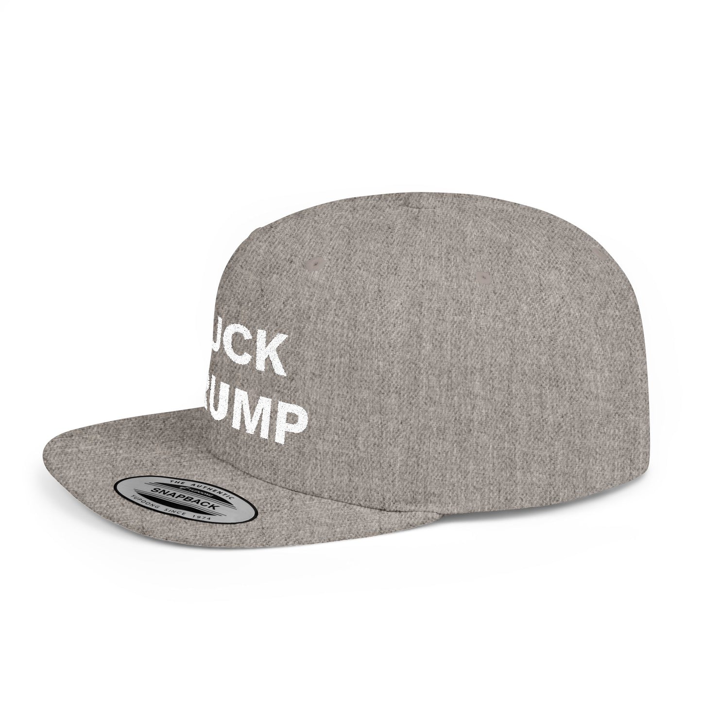 FUCK TRUMP - Flat Bill Snapback Cap