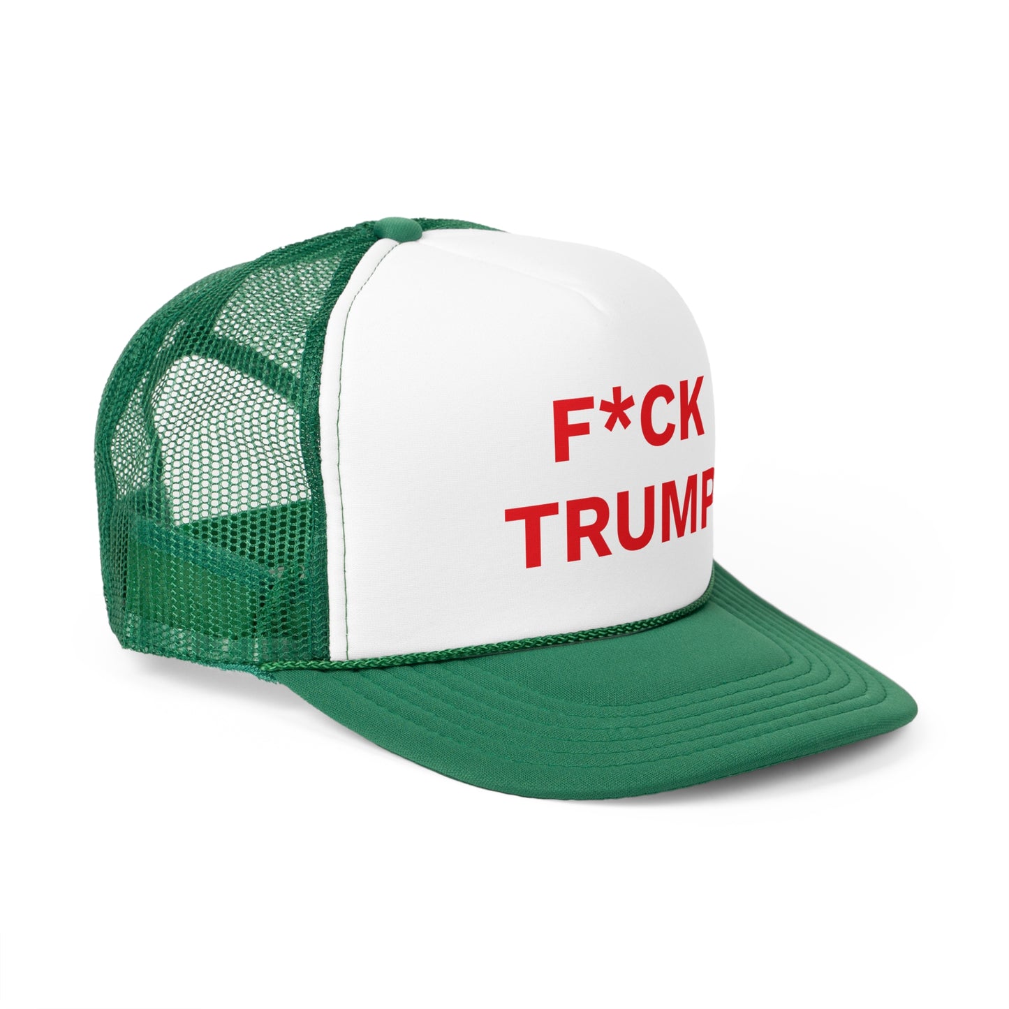 F*CK TRUMP - Trucker Caps, Red Letters, Anti-MAGA Hat