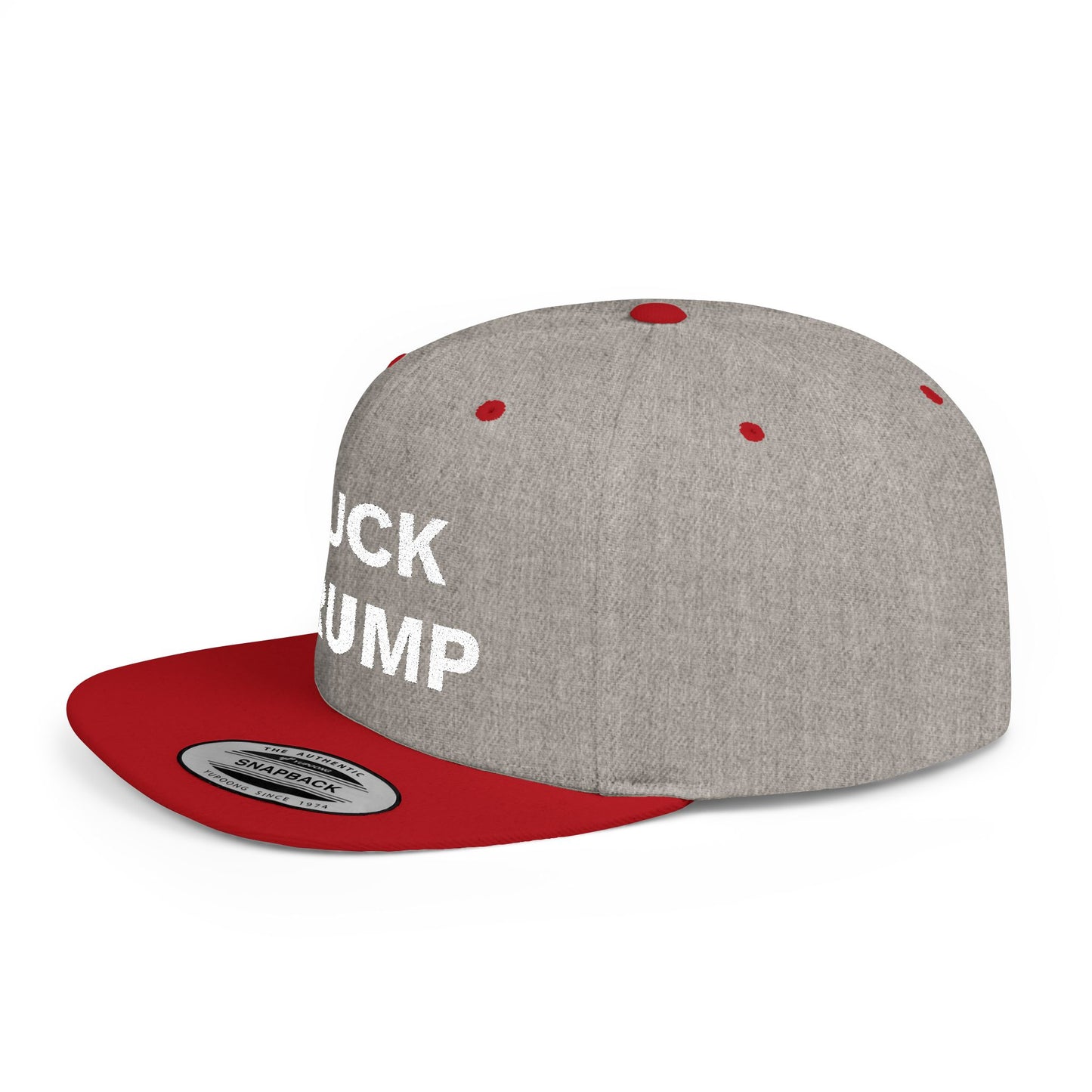 FUCK TRUMP - Flat Bill Snapback Cap