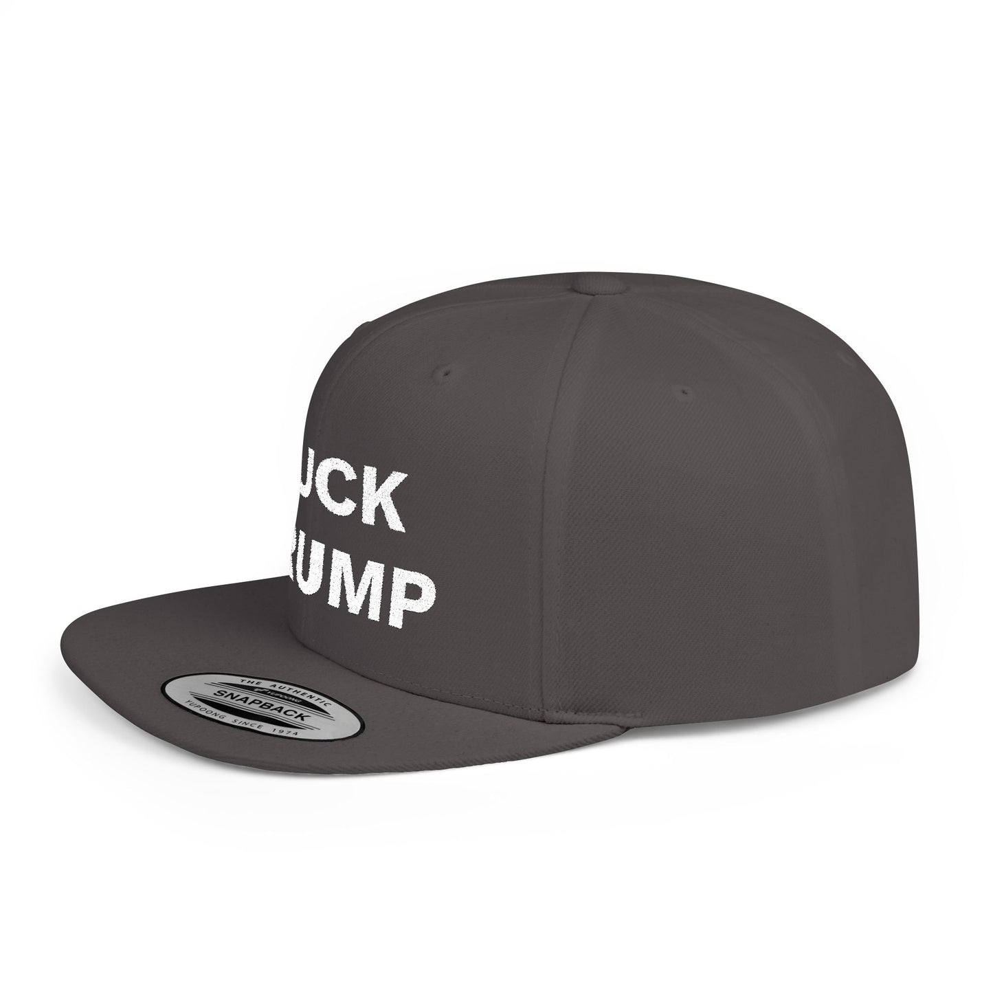 FUCK TRUMP - Flat Bill Snapback Cap