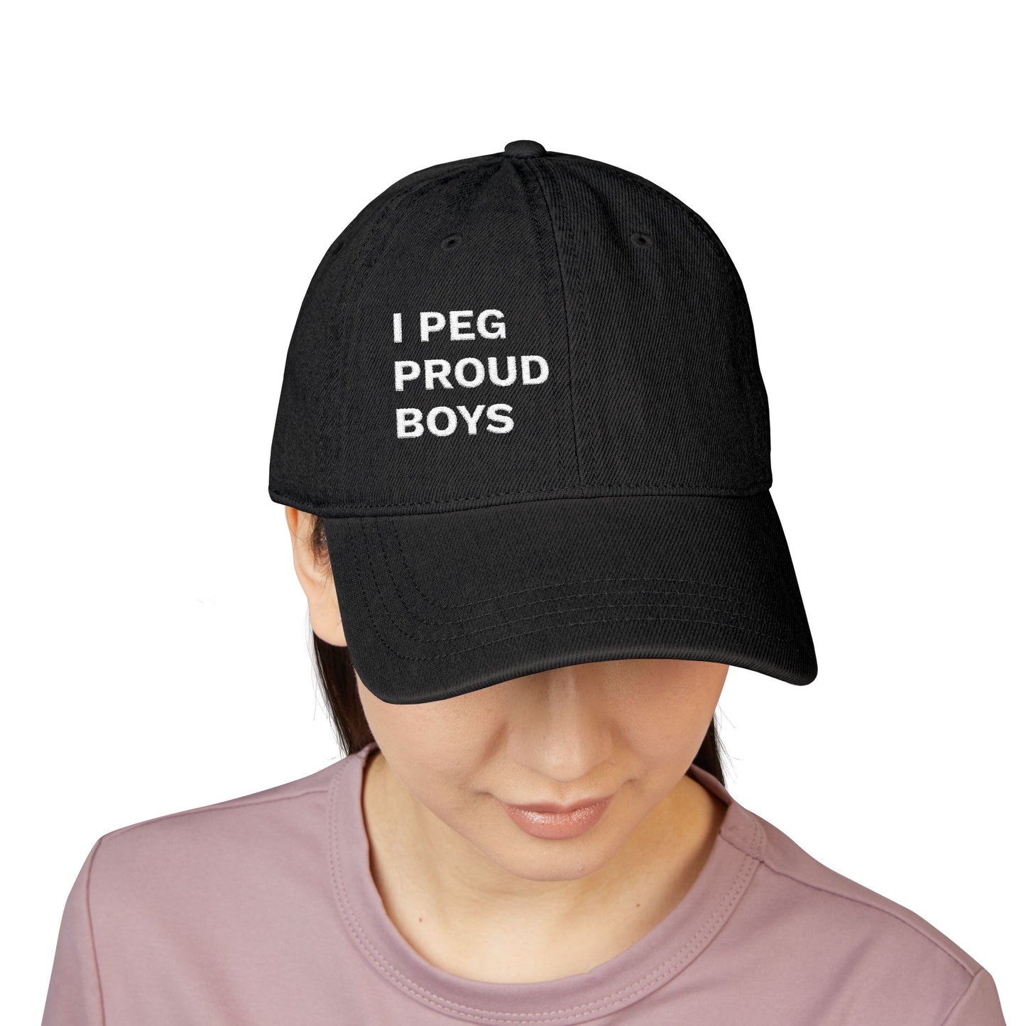 I PEG PROUD BOYS - Denim Hat (Embroidery)