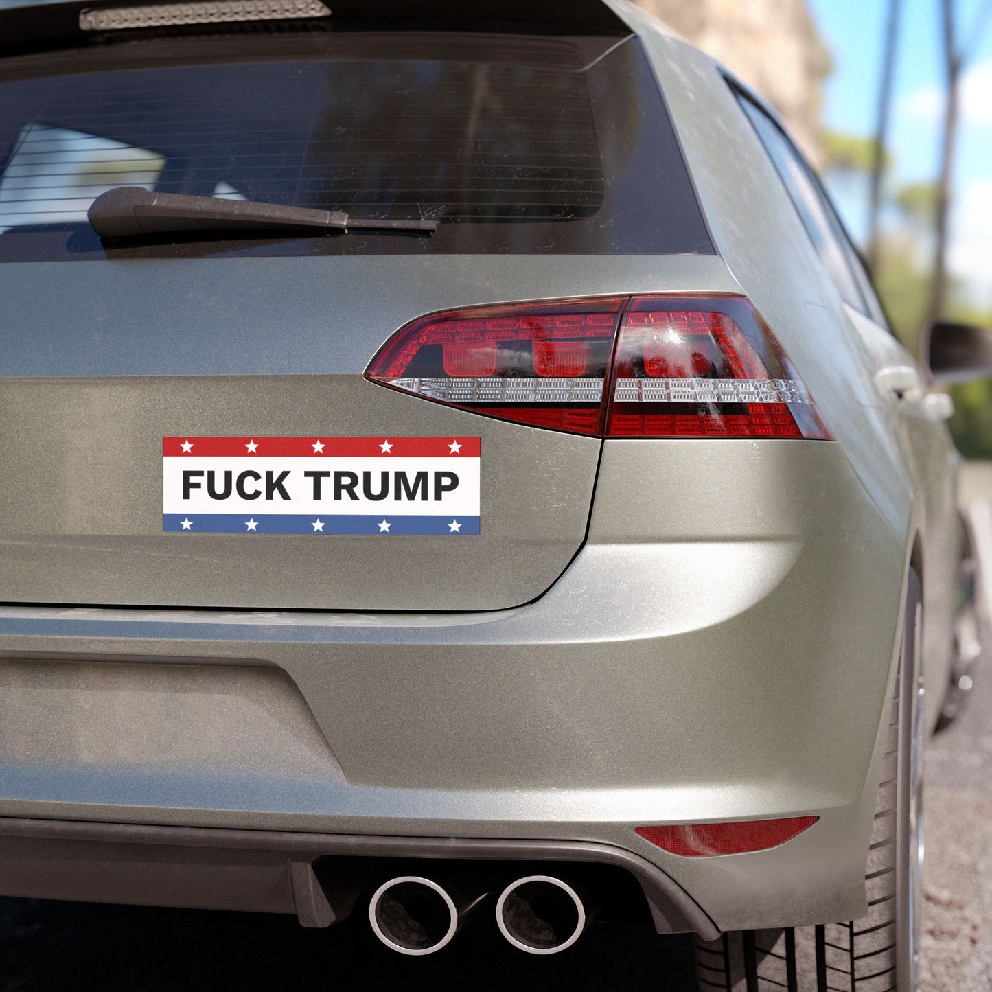 FUCK TRUMP Car Magnet