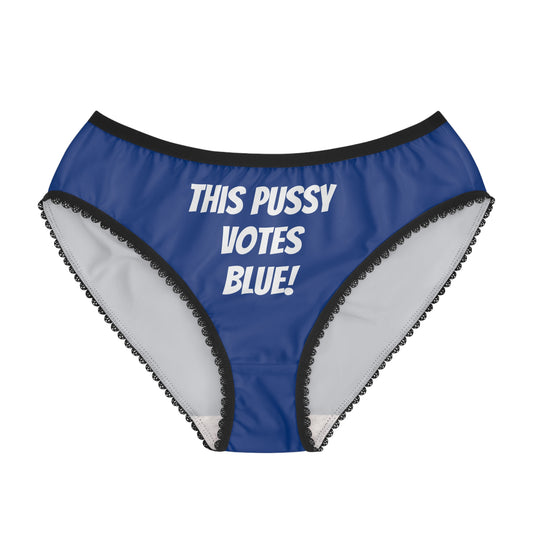 THIS PUSSY VOTES BLUE - Women's Briefs