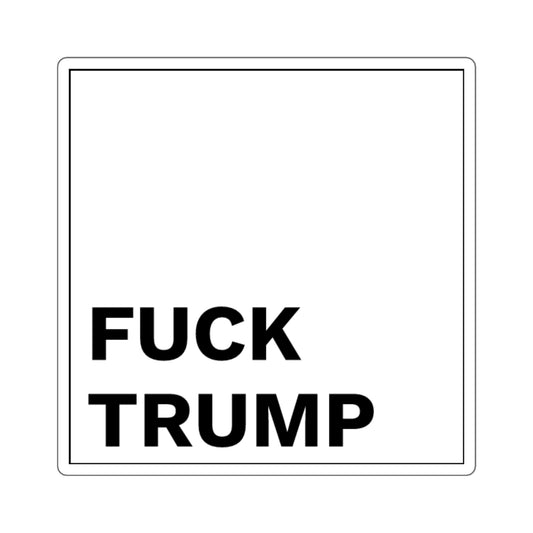 FUCK TRUMP - Square Stickers