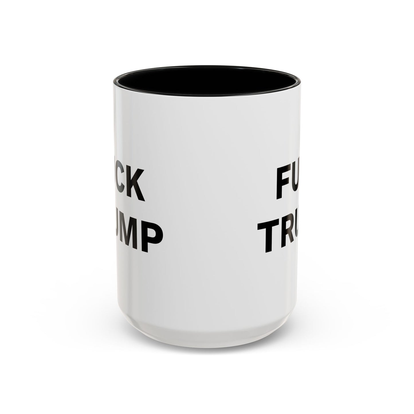 FUCK TRUMP - 2 Sided Design - Accent Coffee Mug (11, 15oz)