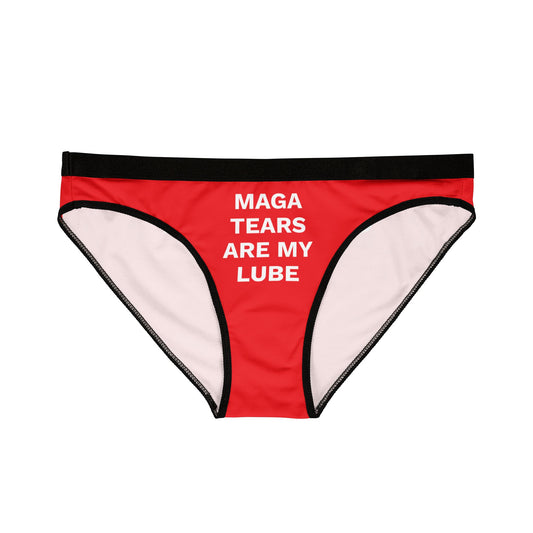 MAGA Tears Are My Lube - "Cry Harder Bitch" - Sassy Women's Underwear