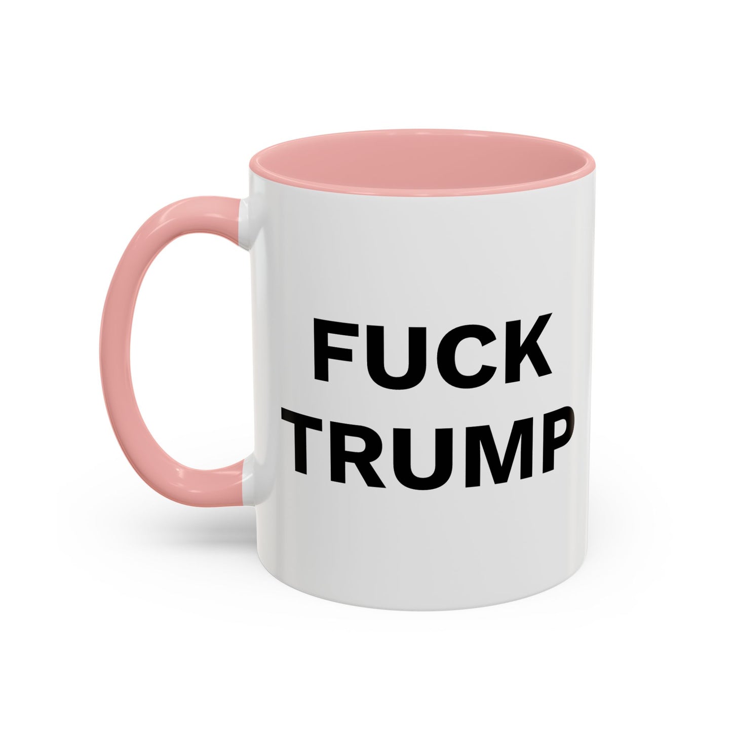 FUCK TRUMP - 2 Sided Design - Accent Coffee Mug (11, 15oz)