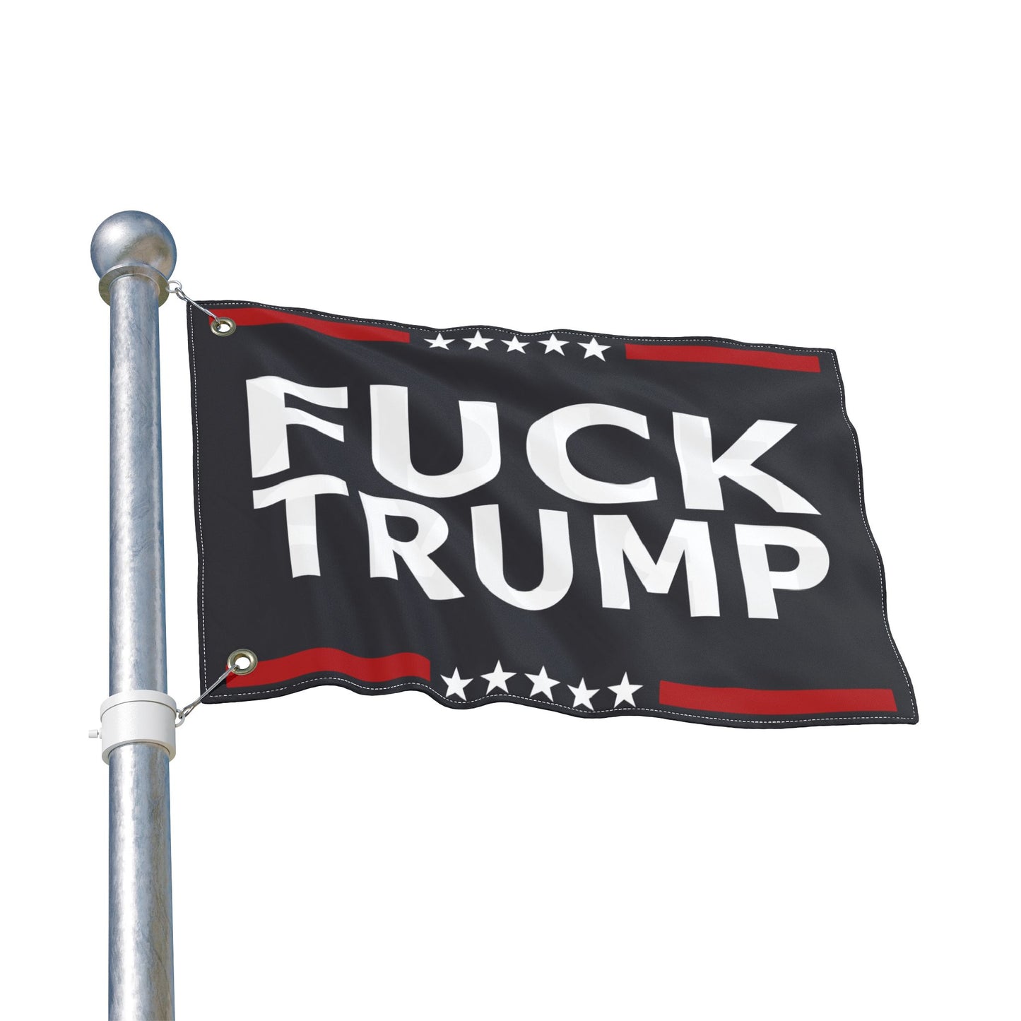 FUCK TRUMP Double Sided Flag
