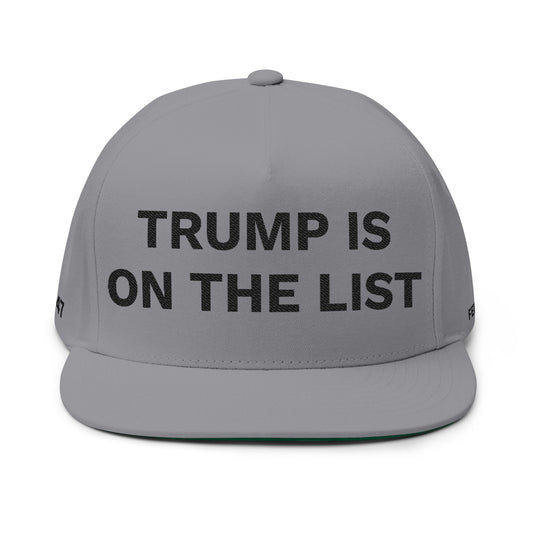 TRUMP IS ON THE LIST | 86-47 | 37 FELONIES - Embroidered