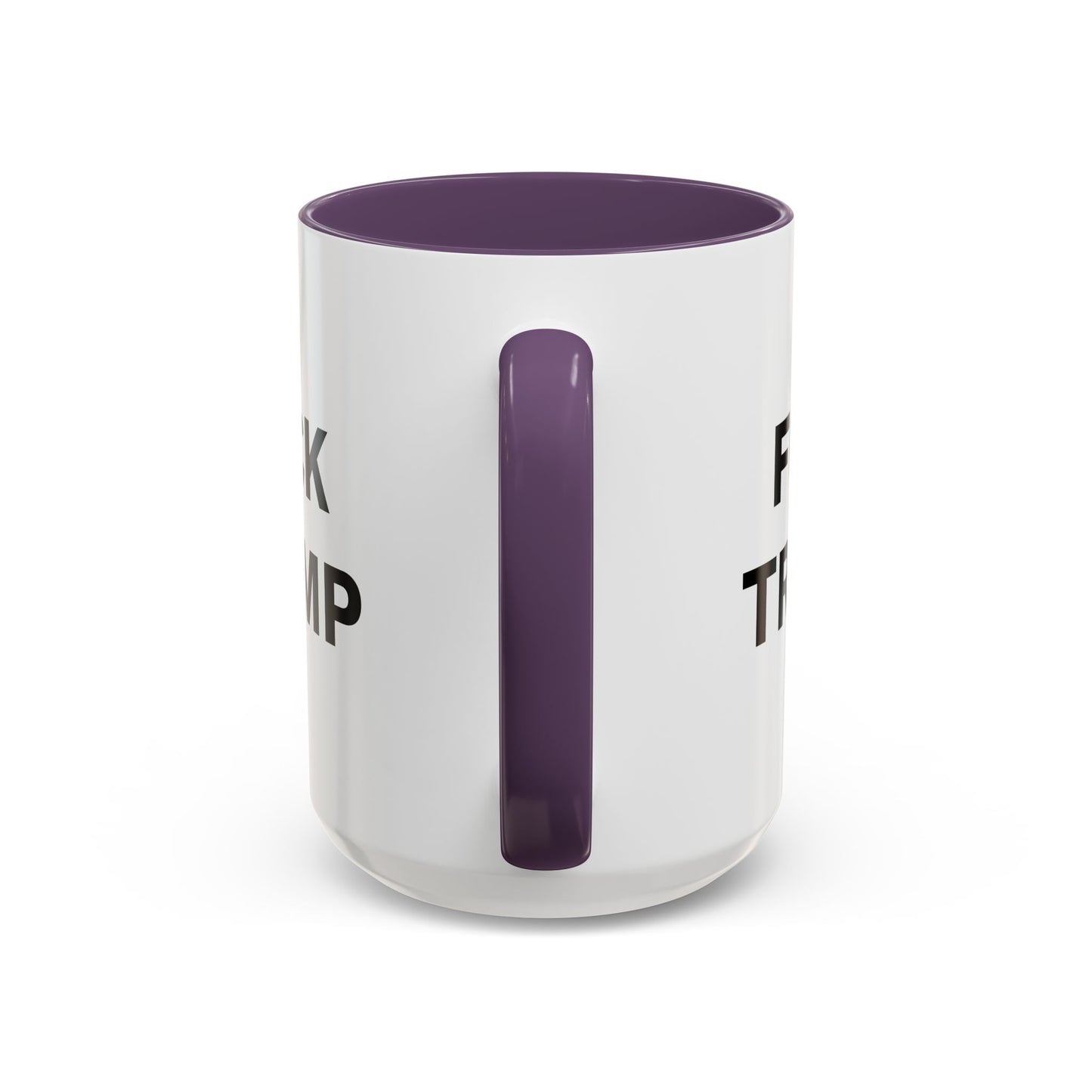 FUCK TRUMP - 2 Sided Design - Accent Coffee Mug (11, 15oz)