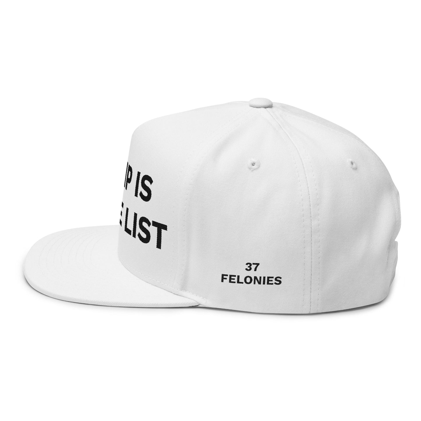 TRUMP IS ON THE LIST | 86-47 | 37 FELONIES - Embroidered