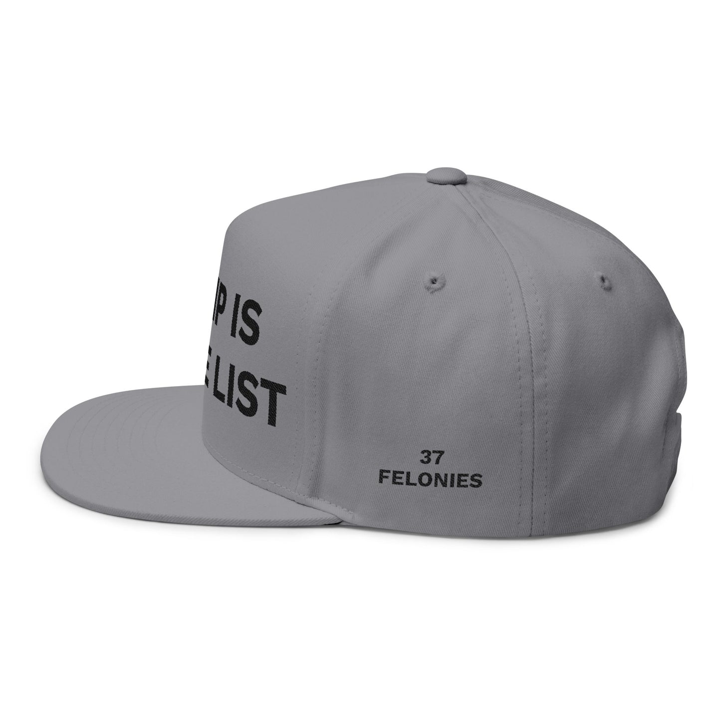 TRUMP IS ON THE LIST | 86-47 | 37 FELONIES - Embroidered