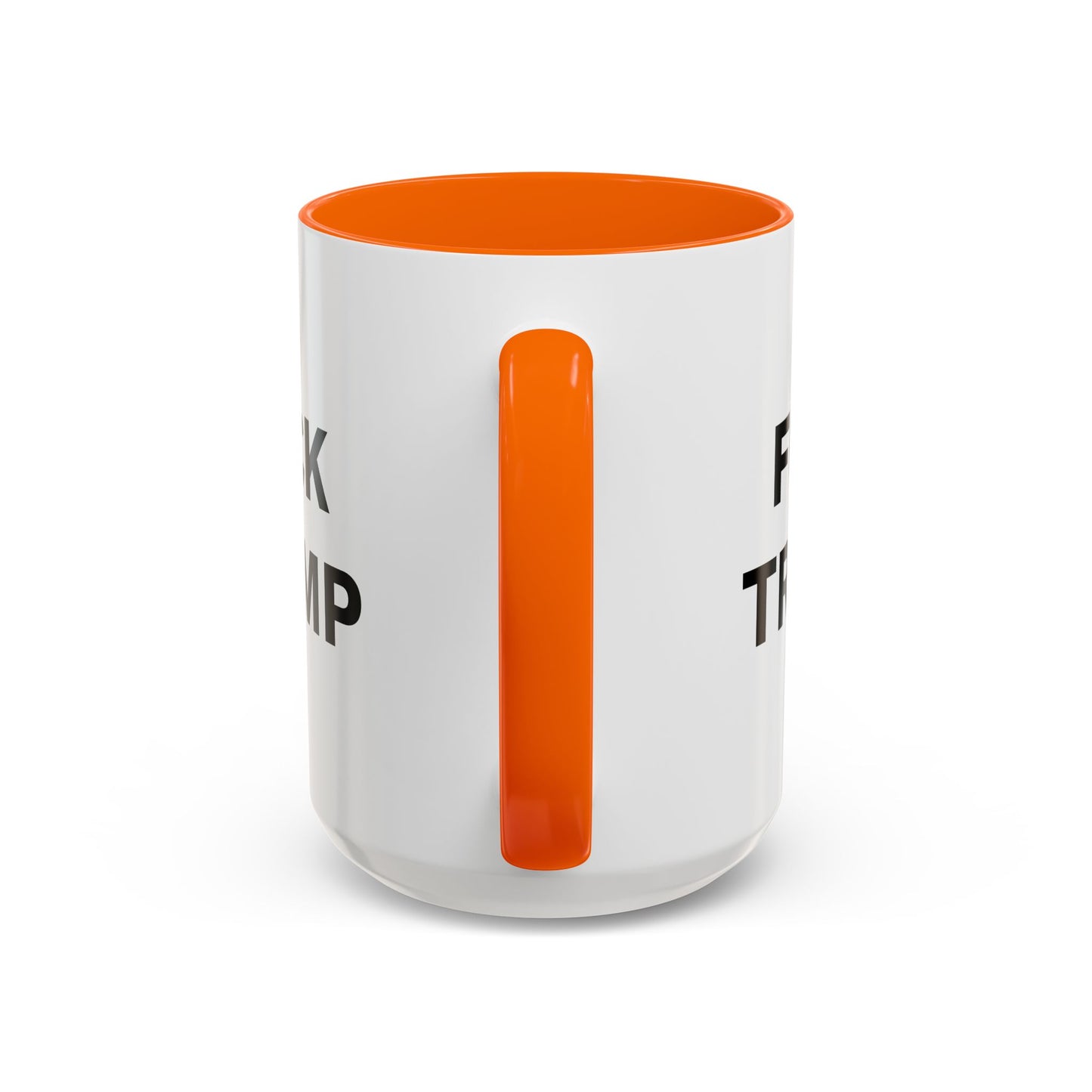 FUCK TRUMP - 2 Sided Design - Accent Coffee Mug (11, 15oz)