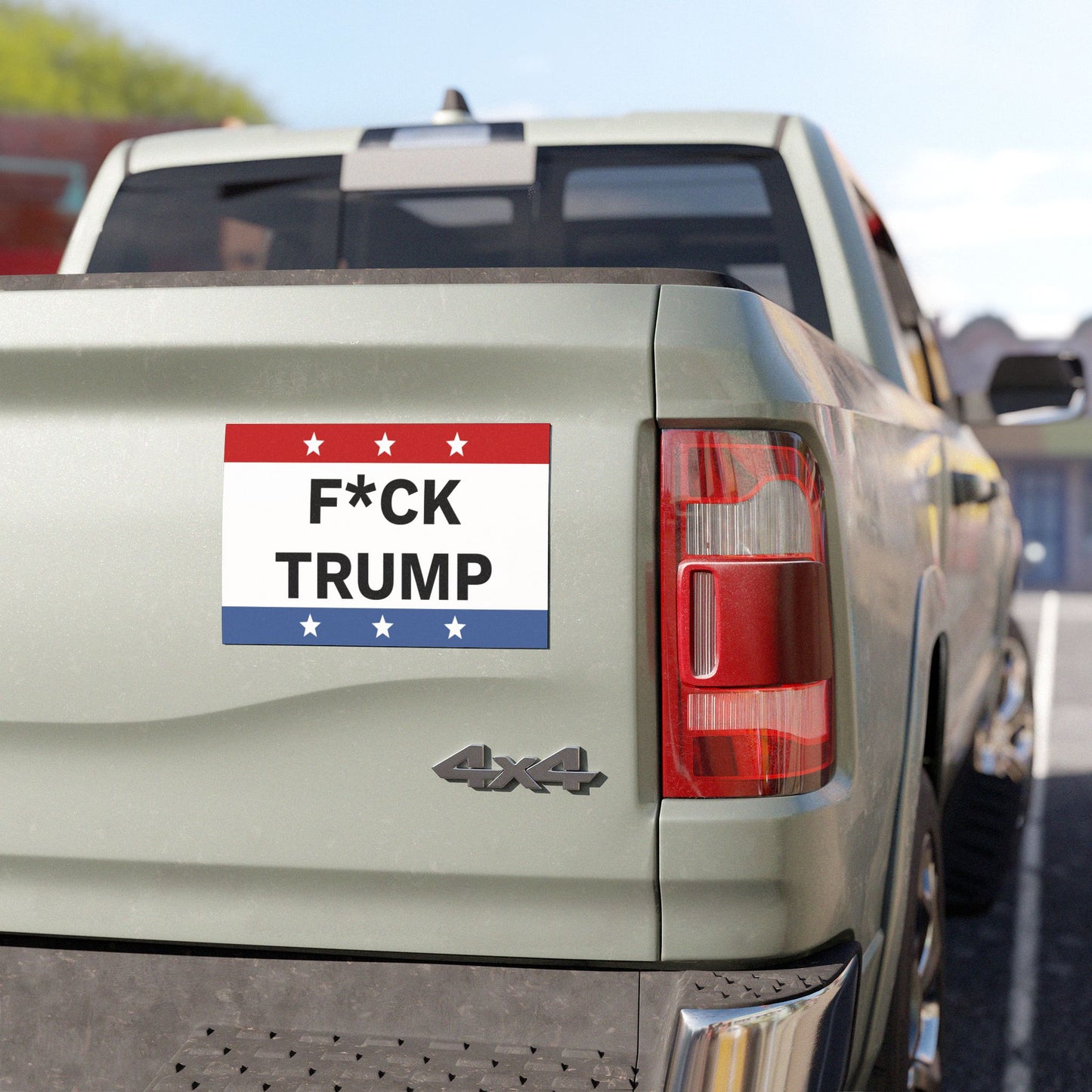 F*CK TRUMP Car Magnet