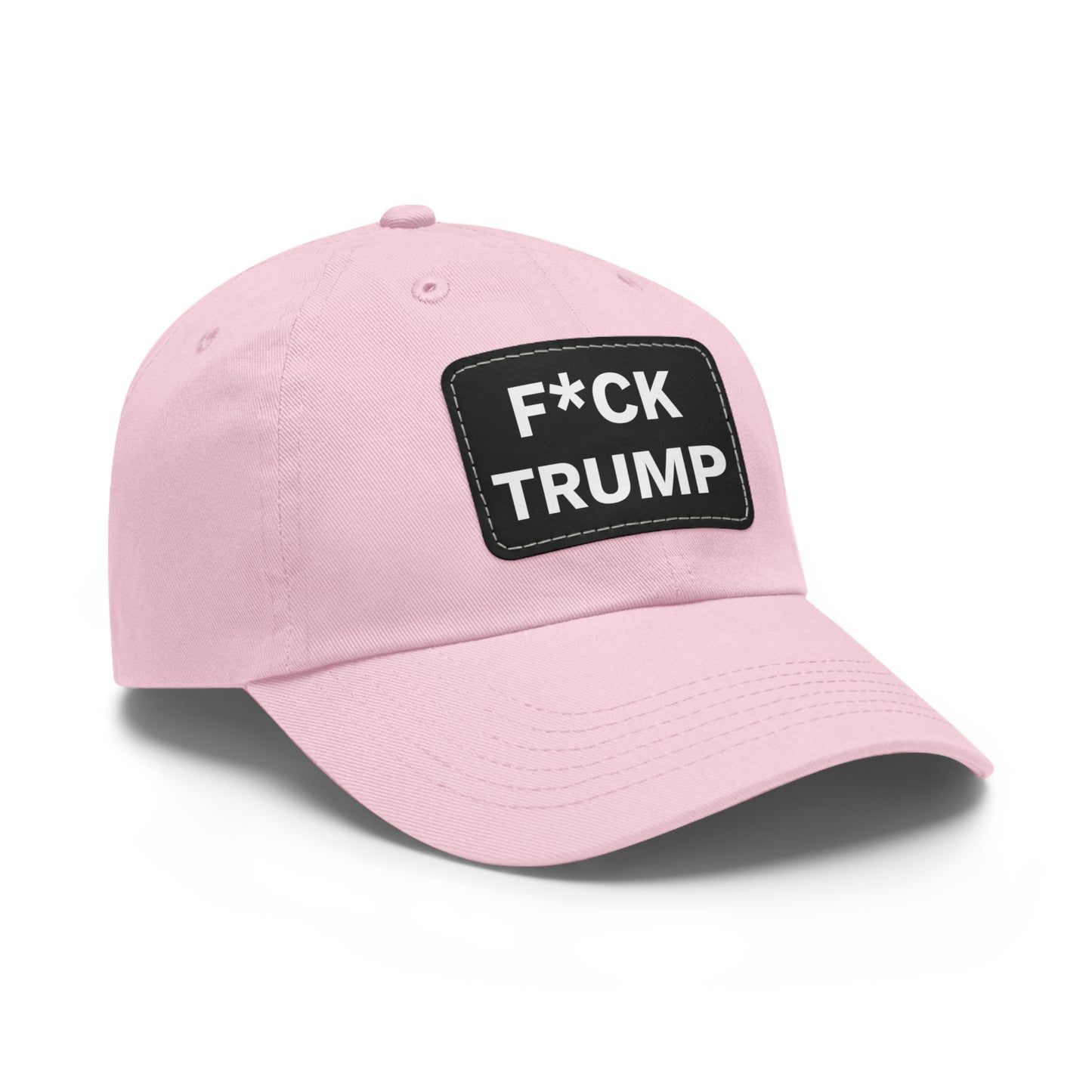 F*CK TRUMP - Dad Hat with Leather Patch