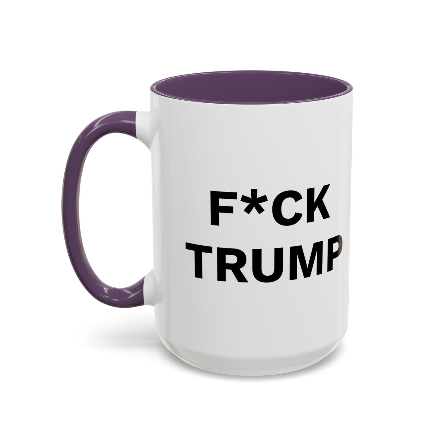 F*CK TRUMP - 2 Sided Design - Accent Coffee Mug (11, 15oz)