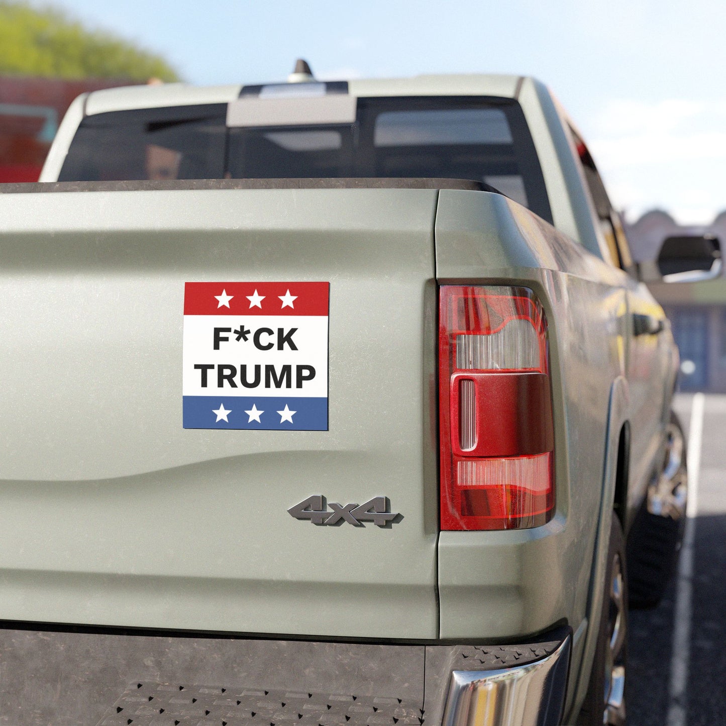 F*CK TRUMP Car Magnet