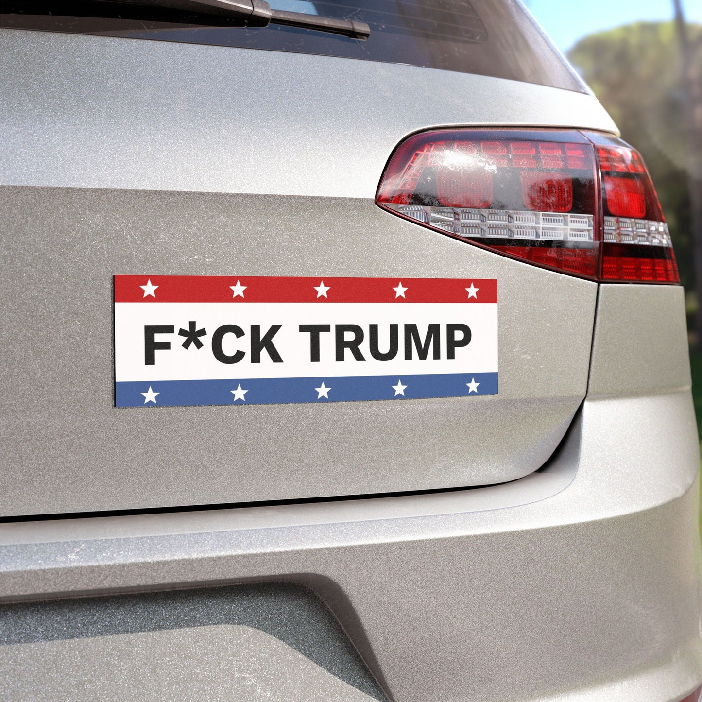 F*CK TRUMP Car Magnet