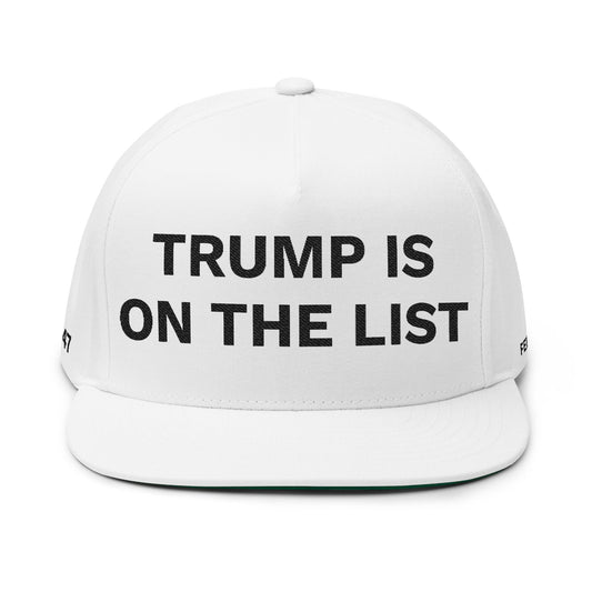 TRUMP IS ON THE LIST | 86-47 | 37 FELONIES - Embroidered