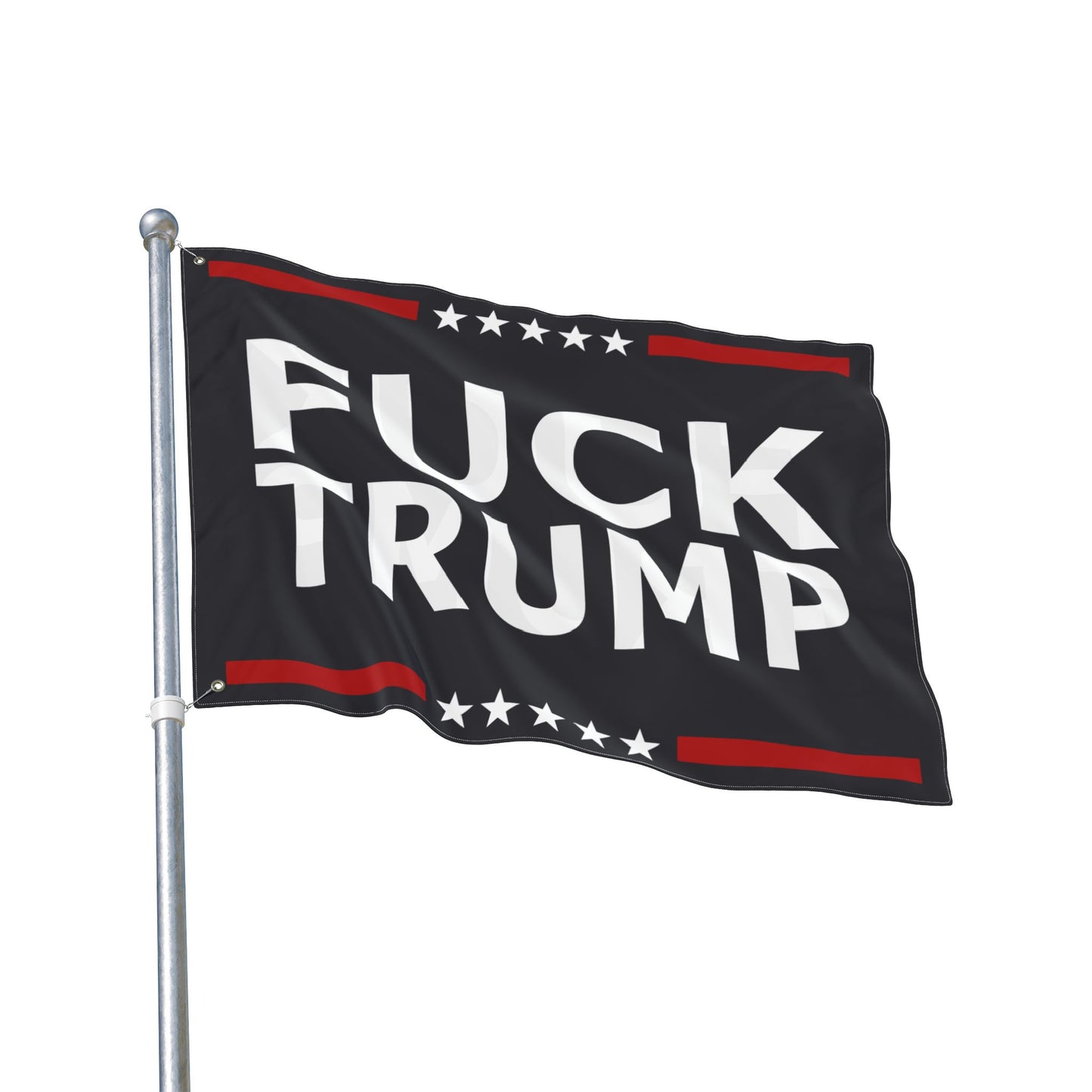FUCK TRUMP Double Sided Flag