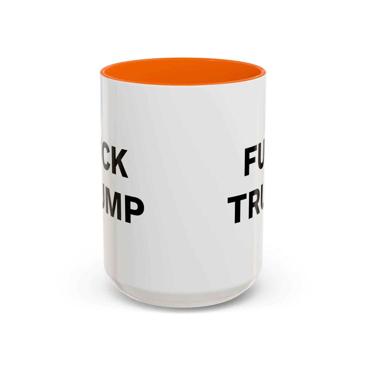 FUCK TRUMP - 2 Sided Design - Accent Coffee Mug (11, 15oz)