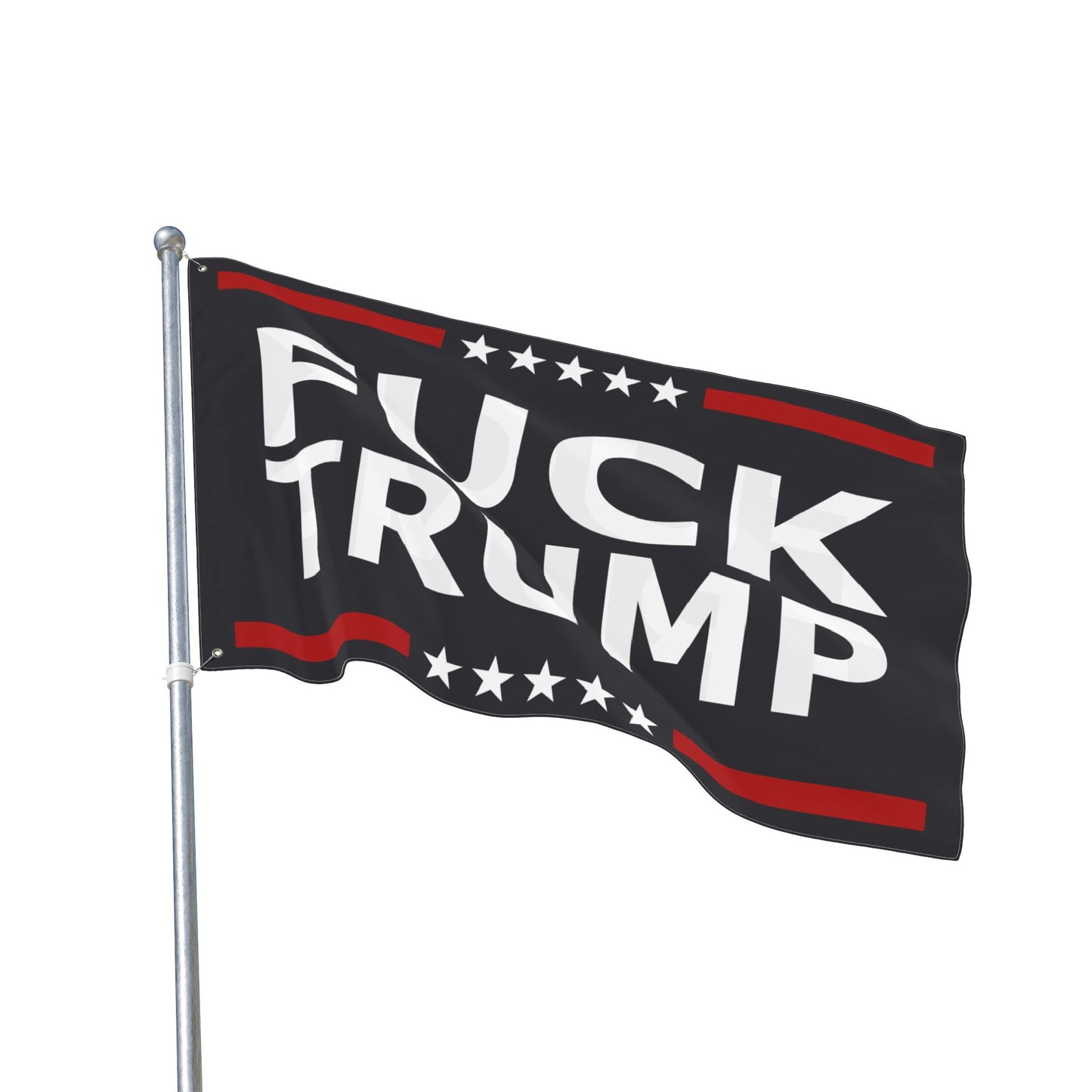 FUCK TRUMP Double Sided Flag