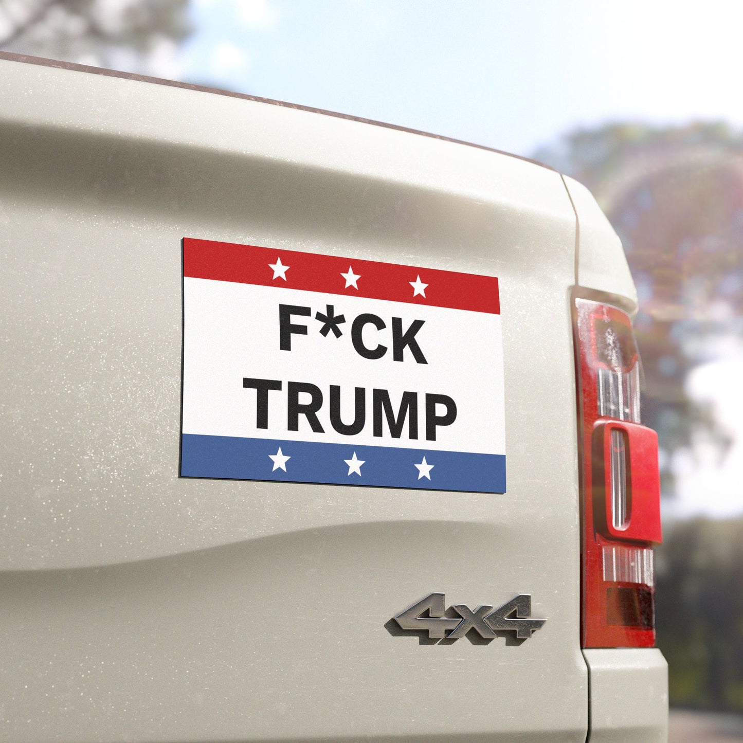 F*CK TRUMP Car Magnet