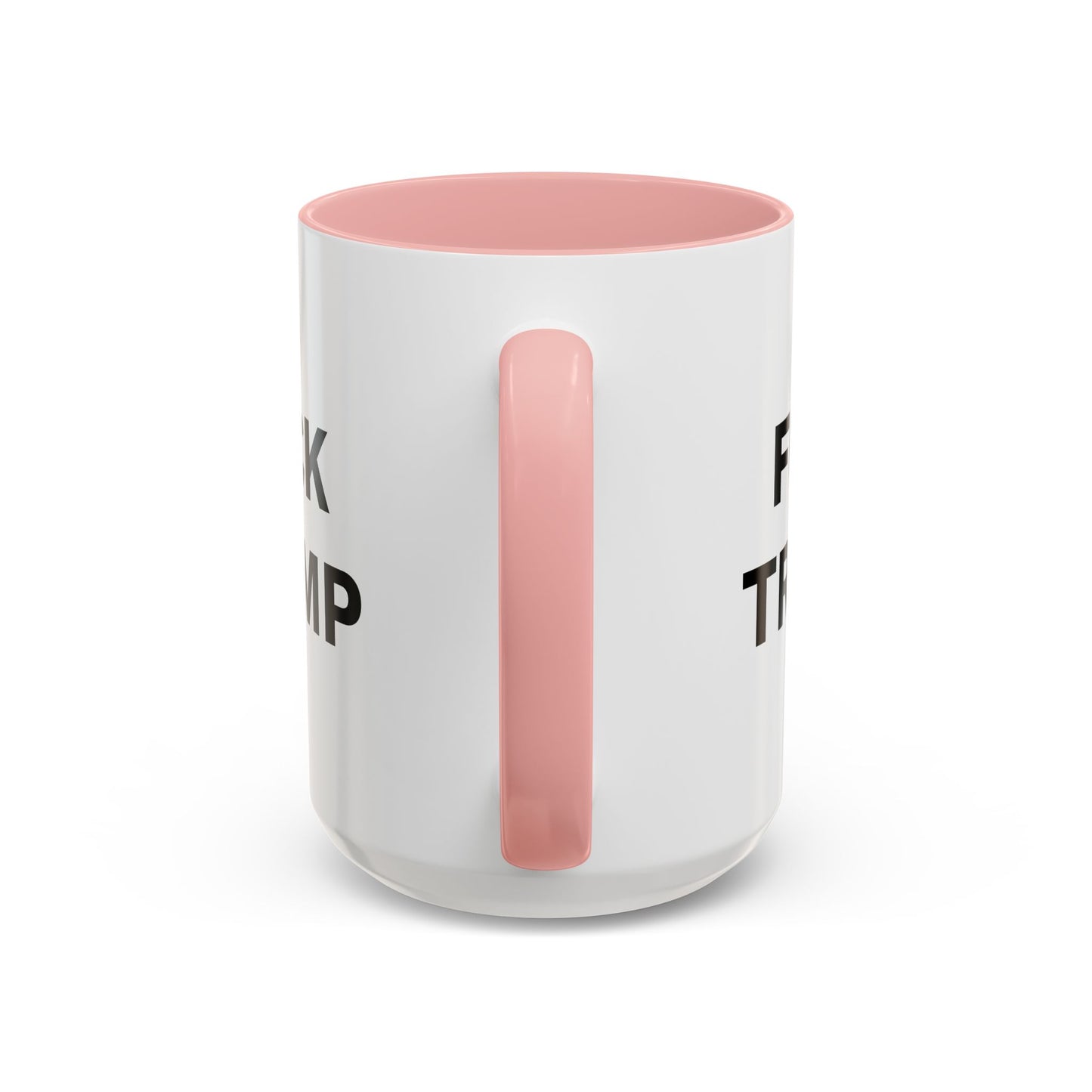FUCK TRUMP - 2 Sided Design - Accent Coffee Mug (11, 15oz)