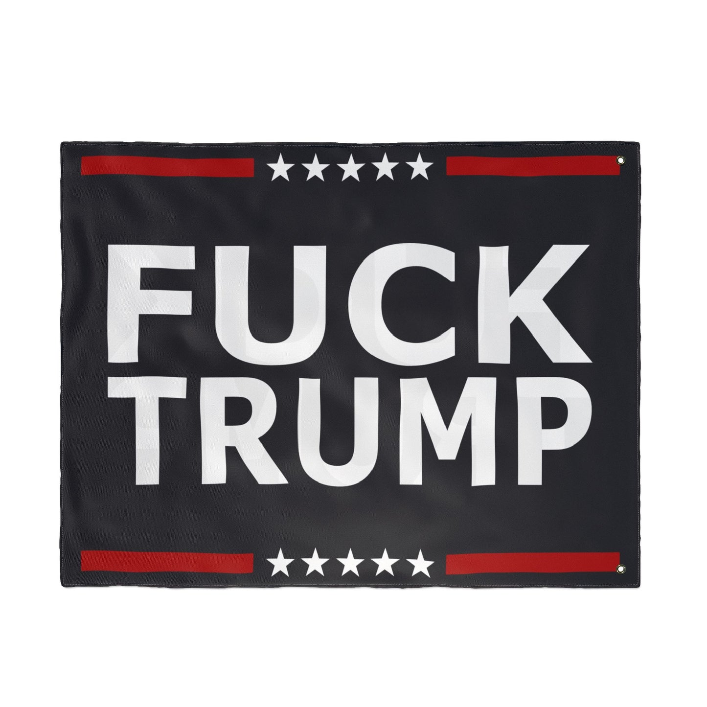 FUCK TRUMP Double Sided Flag