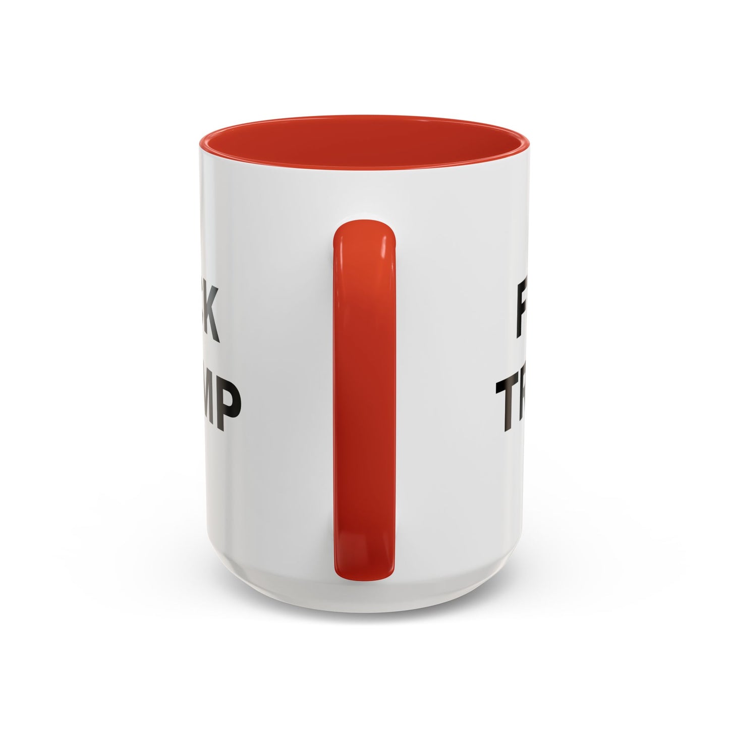 FUCK TRUMP - 2 Sided Design - Accent Coffee Mug (11, 15oz)