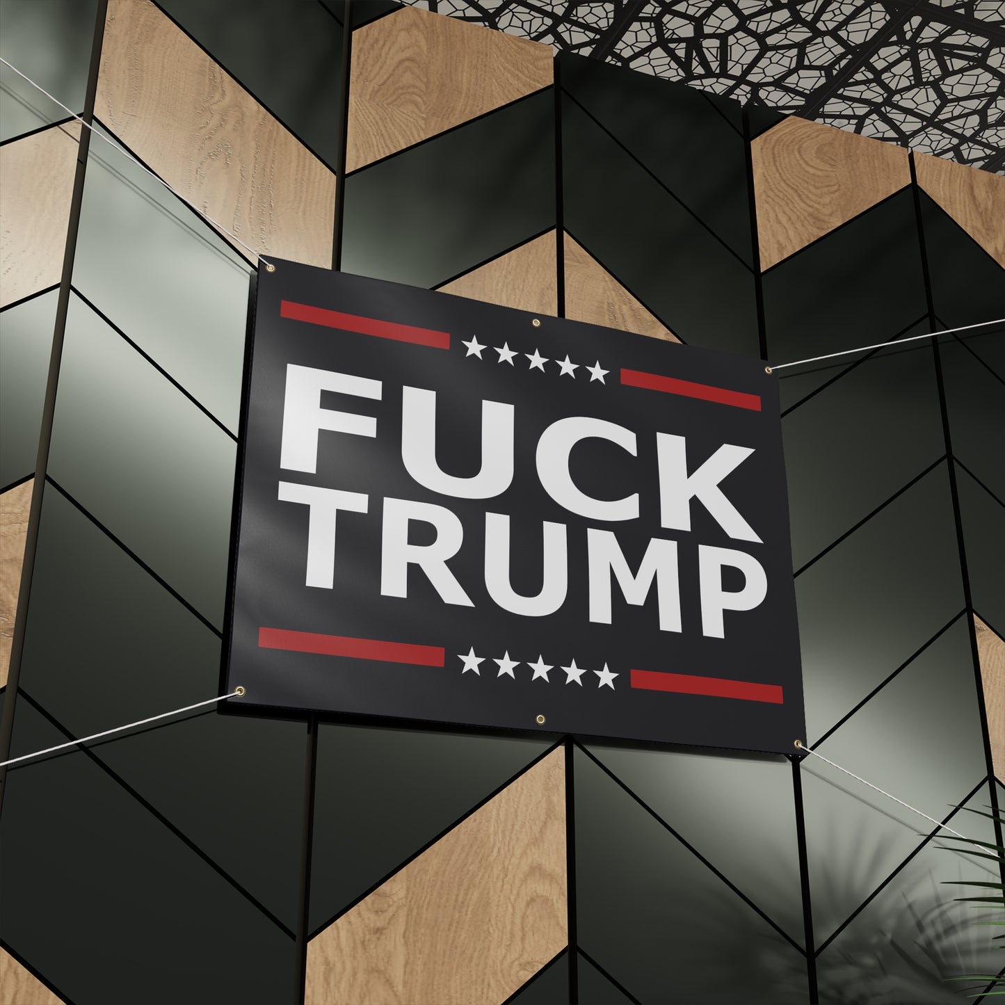FUCK TRUMP Banner
