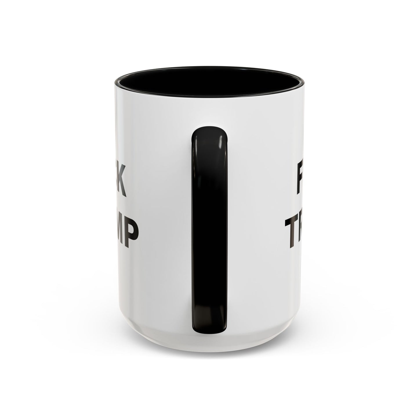 FUCK TRUMP - 2 Sided Design - Accent Coffee Mug (11, 15oz)